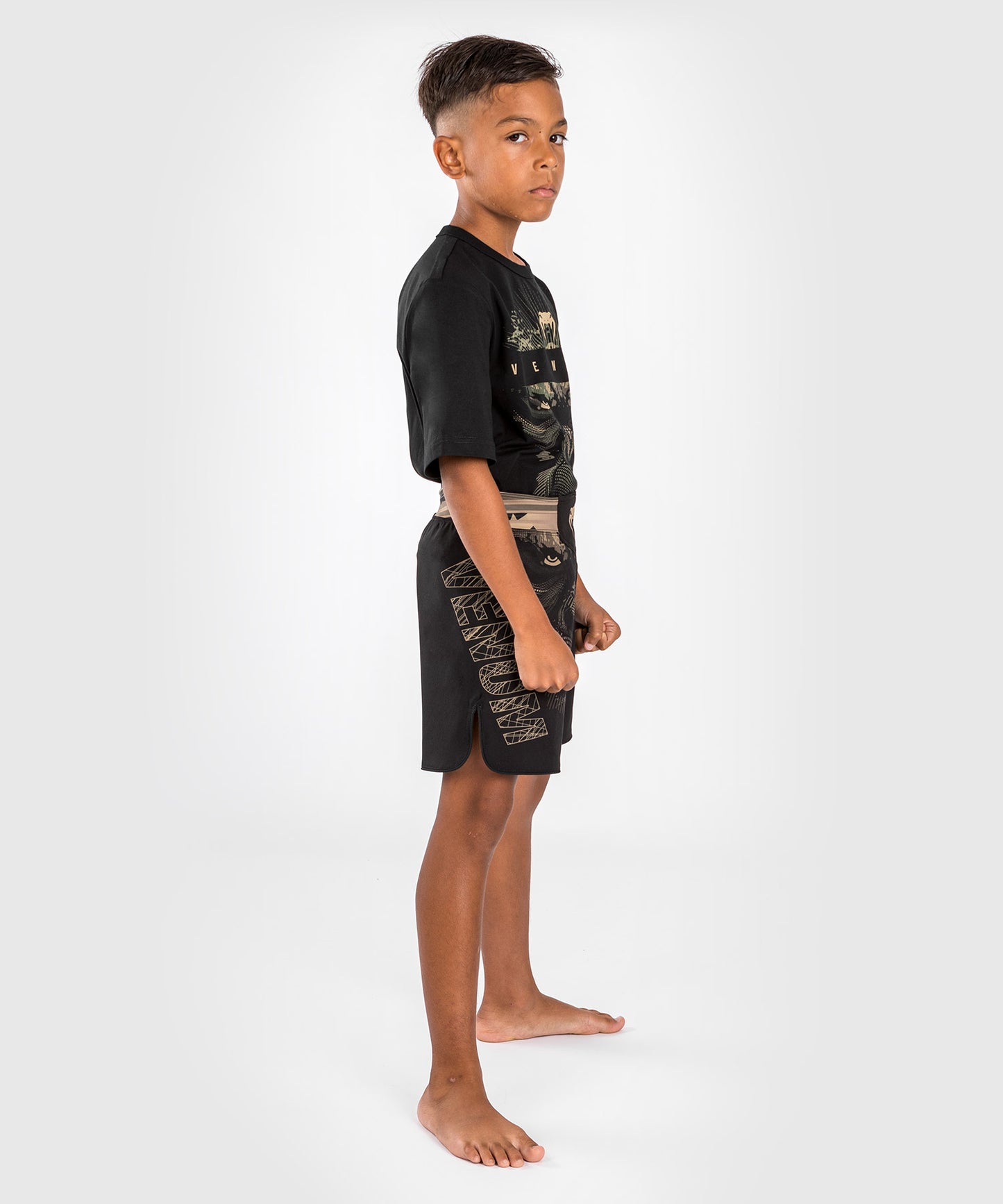 Venum Gorilla Jungle Pantaloncini da Combattimento per Bambini - Nero/Sabbia