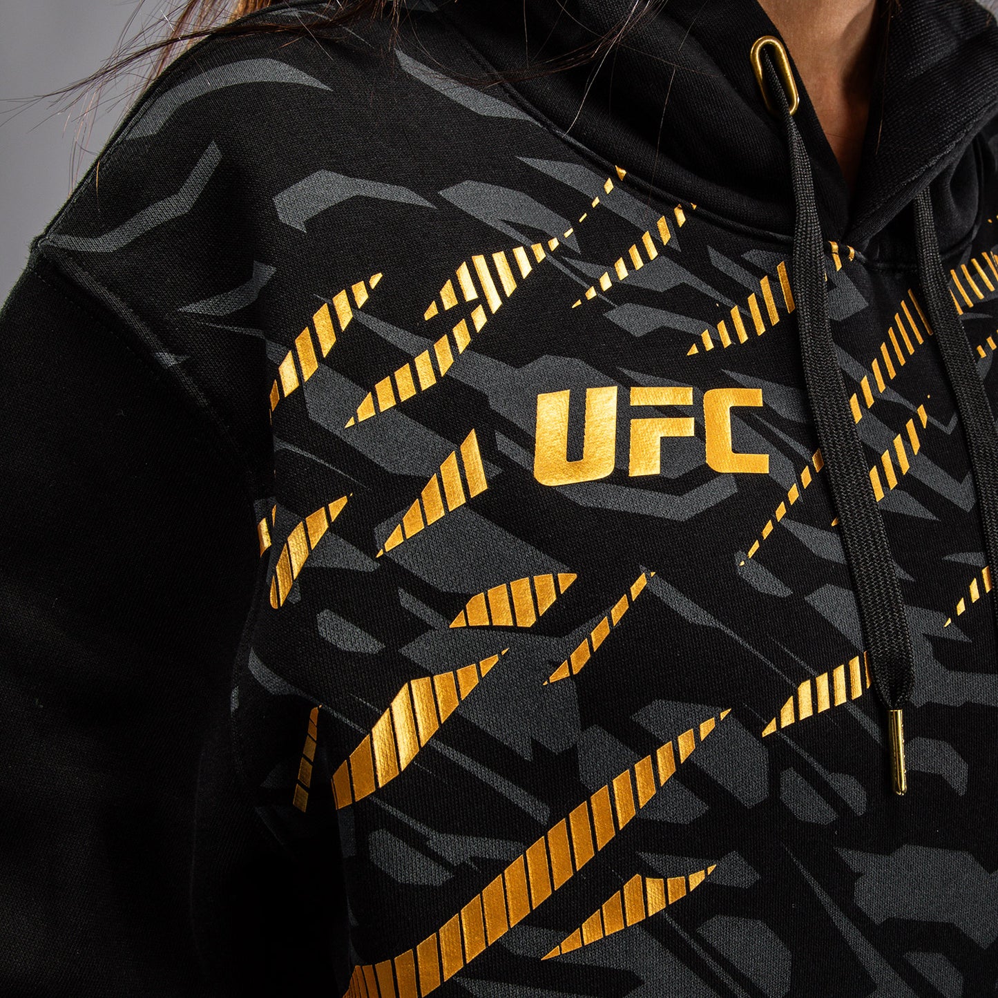 UFC Fusion by Venum Replica Felpa con Cappuccio per Donna - Champion