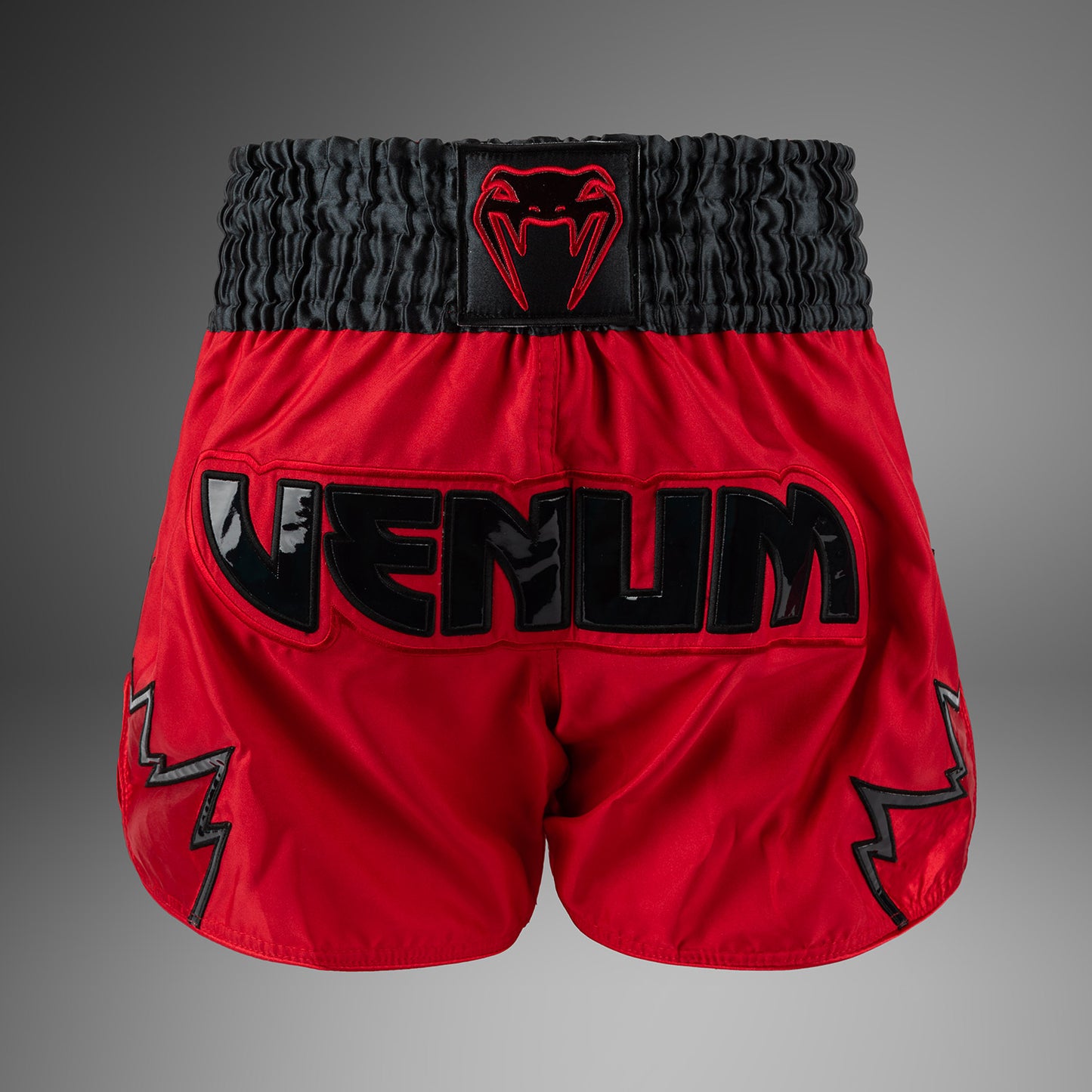 Venum Inferno Pantaloni Muay Thai - Rosso/Grigio Carbone/Nero