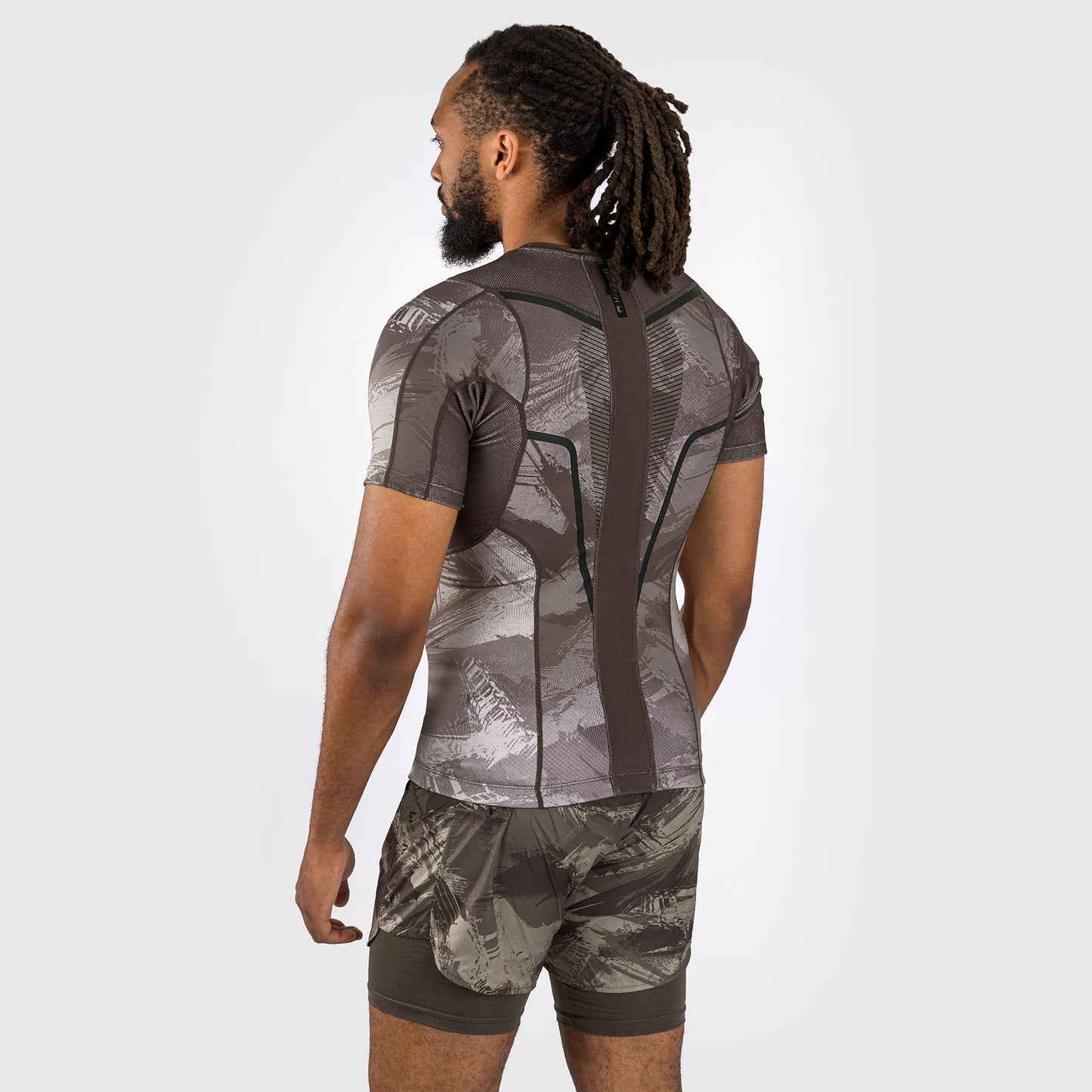 Venum Electron 3.0 Rashguard a manica corta - Sabbia