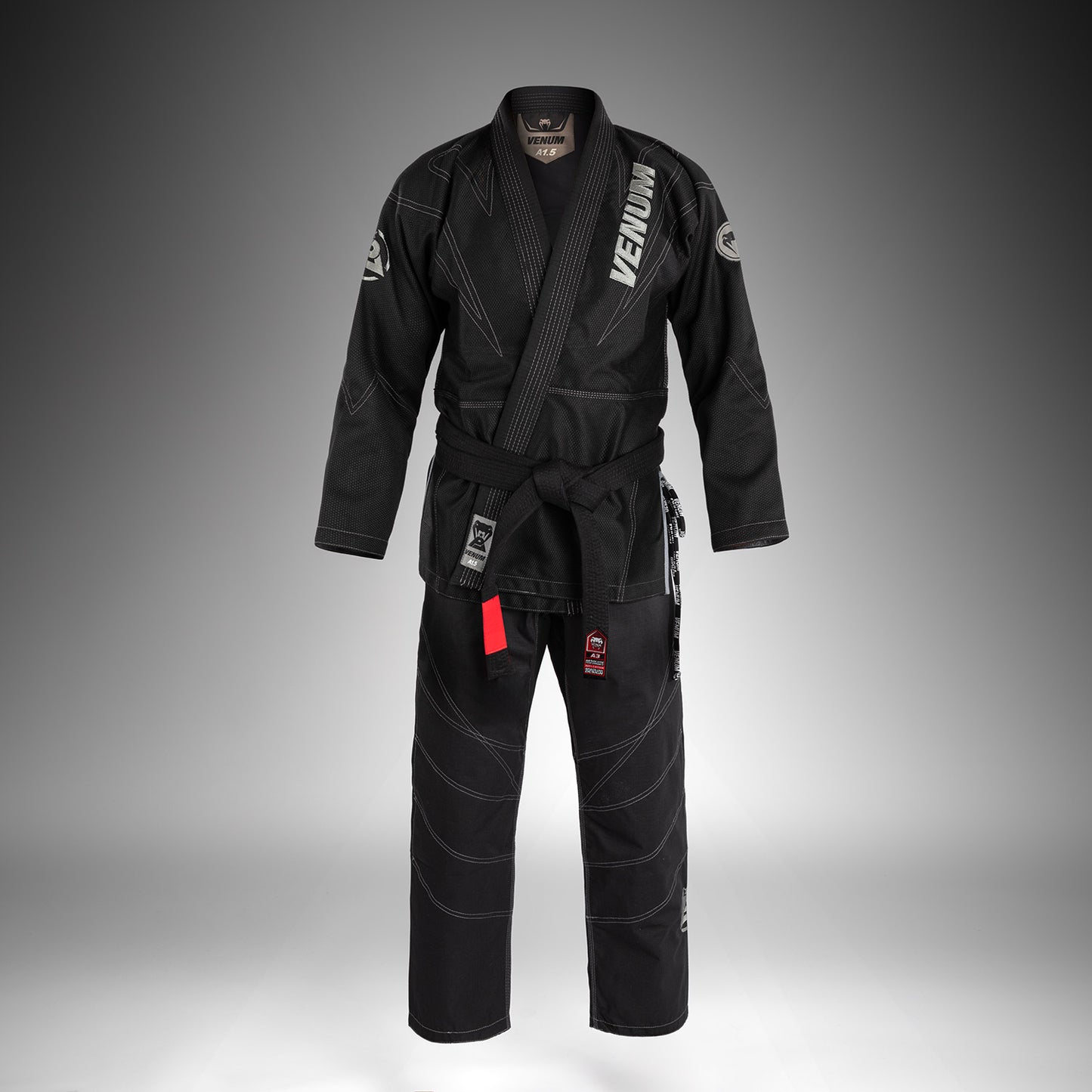 Venum x Polaris BJJ Gi - Nero/Grigio Tempesta