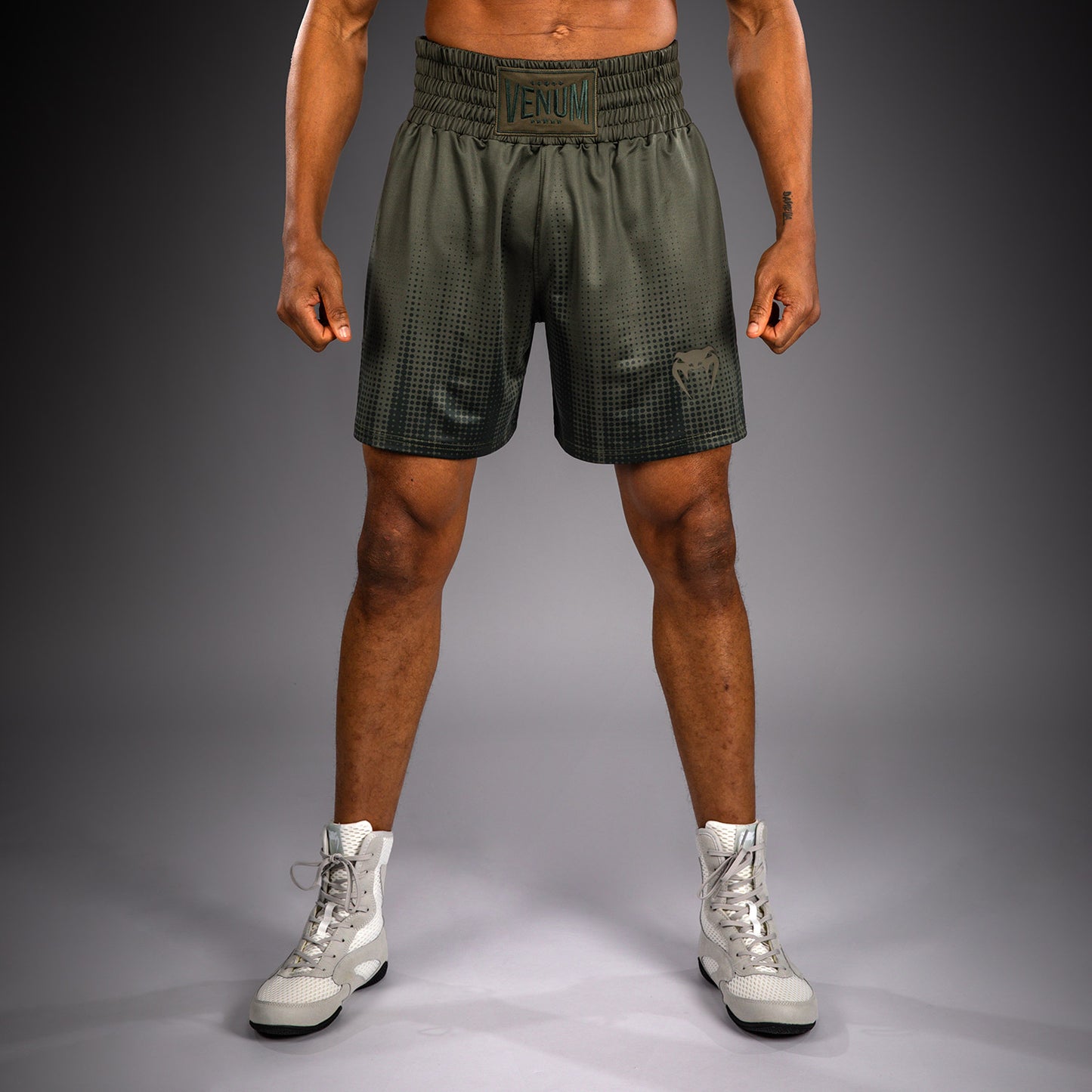 Venum Stealth Pantaloncini da Boxe – Kaki/Verde Scuro