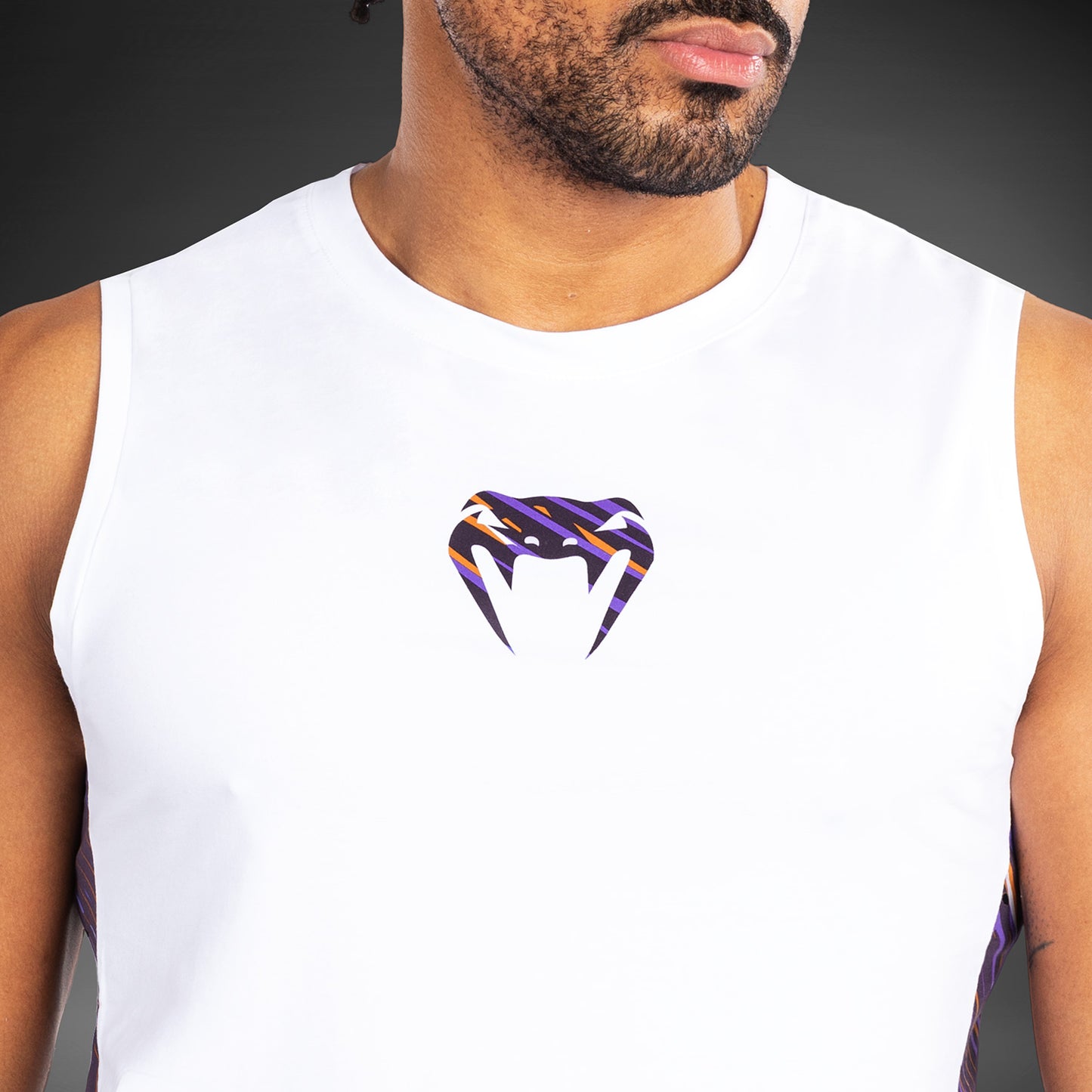 Venum Rapid Canotta da uomo - Bianco/viola scuro