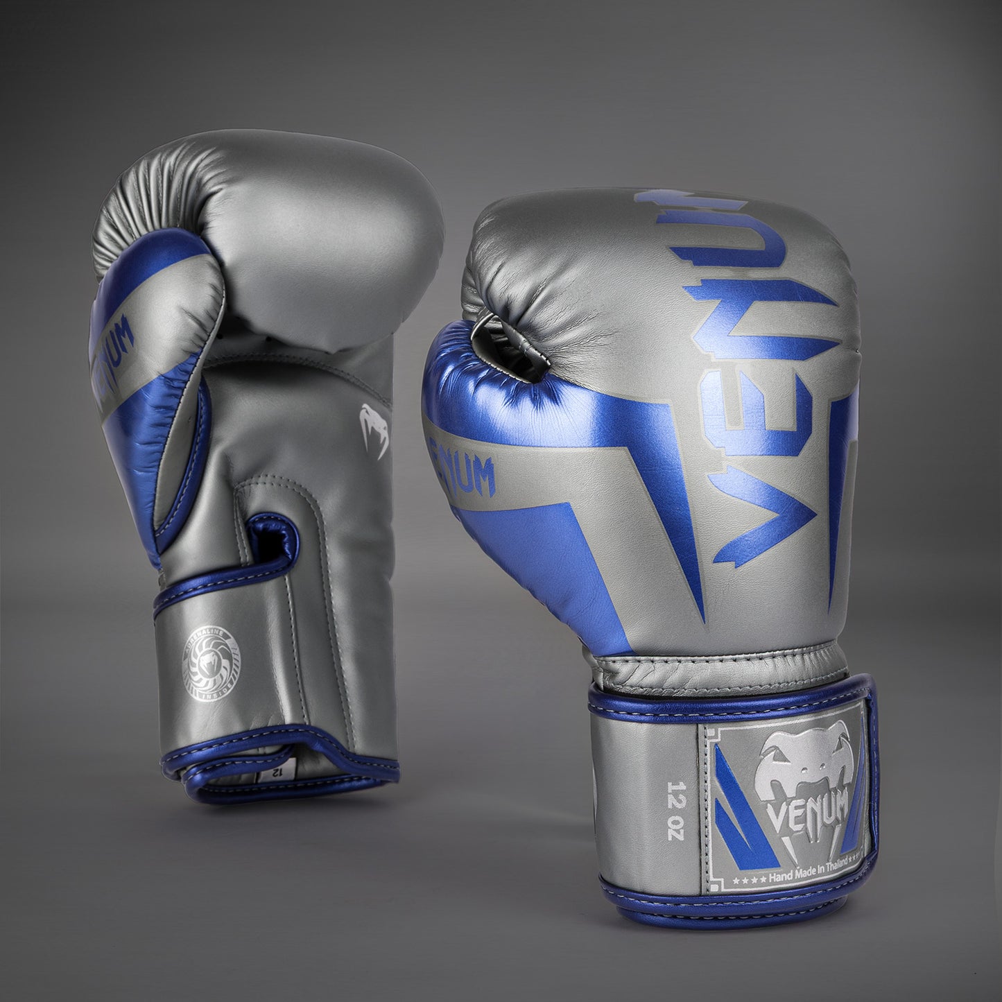 Venum Elite Guanti da Boxe - Grigio - Edizione speciale