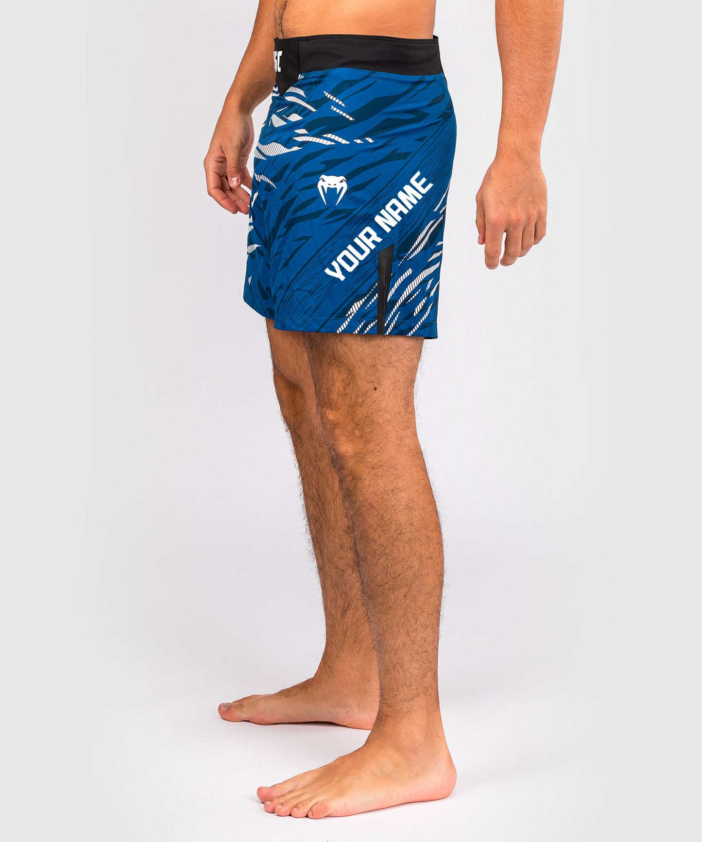 UFC Fusion by Venum Personalizzati Authentic Fight Night Shorts da Lotta per Uomo - Fit Corto - Blu