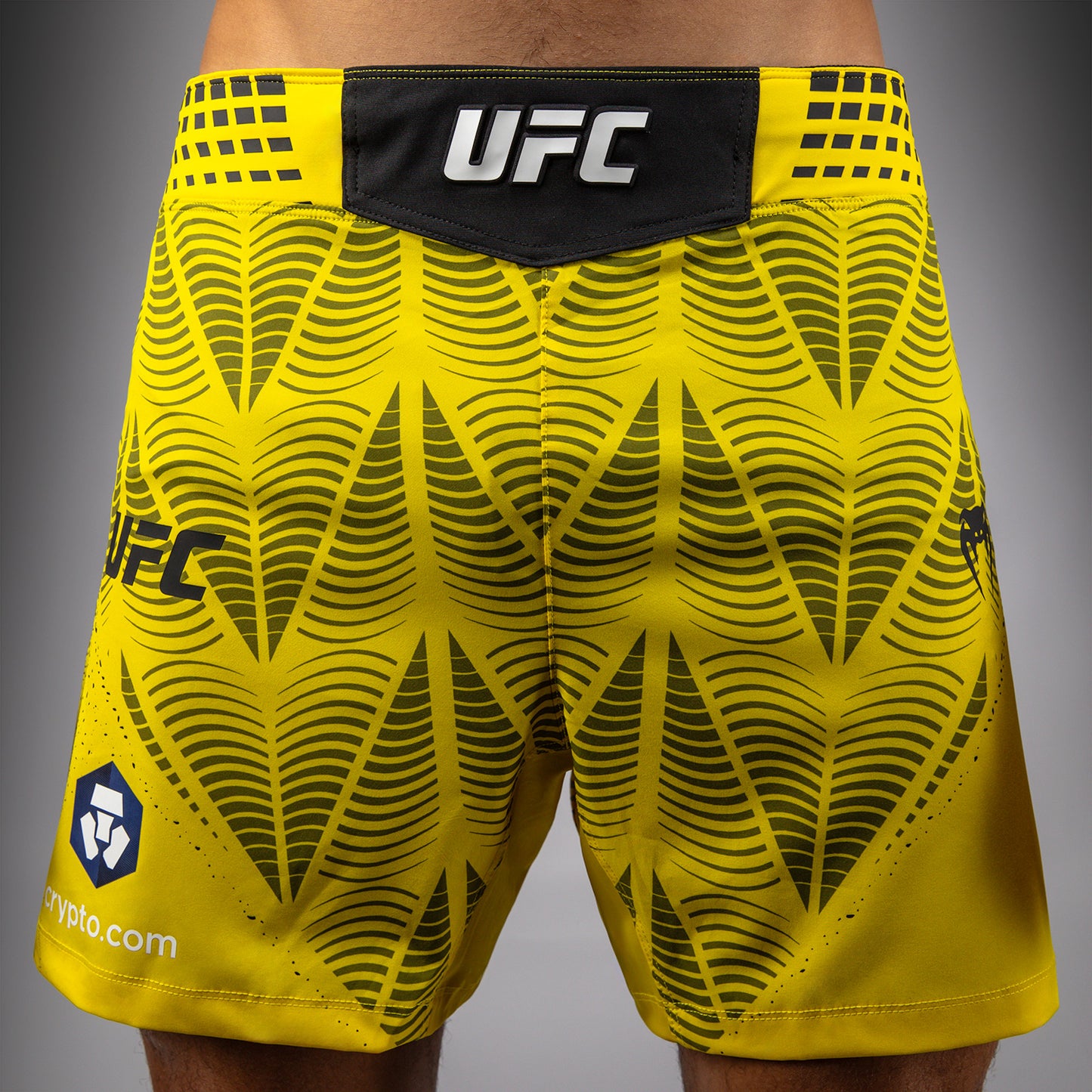 UFC Zenith by Venum Authentic Fight Night Pantaloncini da combattimento Fit corto Uomo - Giallo