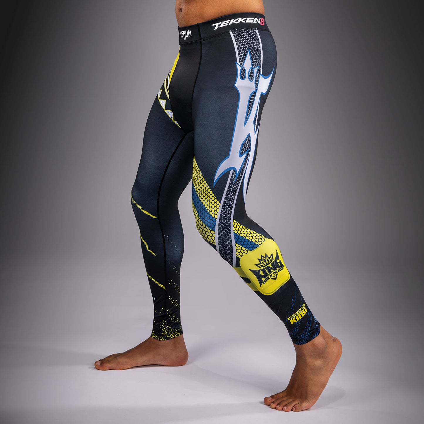 Venum x TEKKEN 8 Spats - King - Nero/Giallo