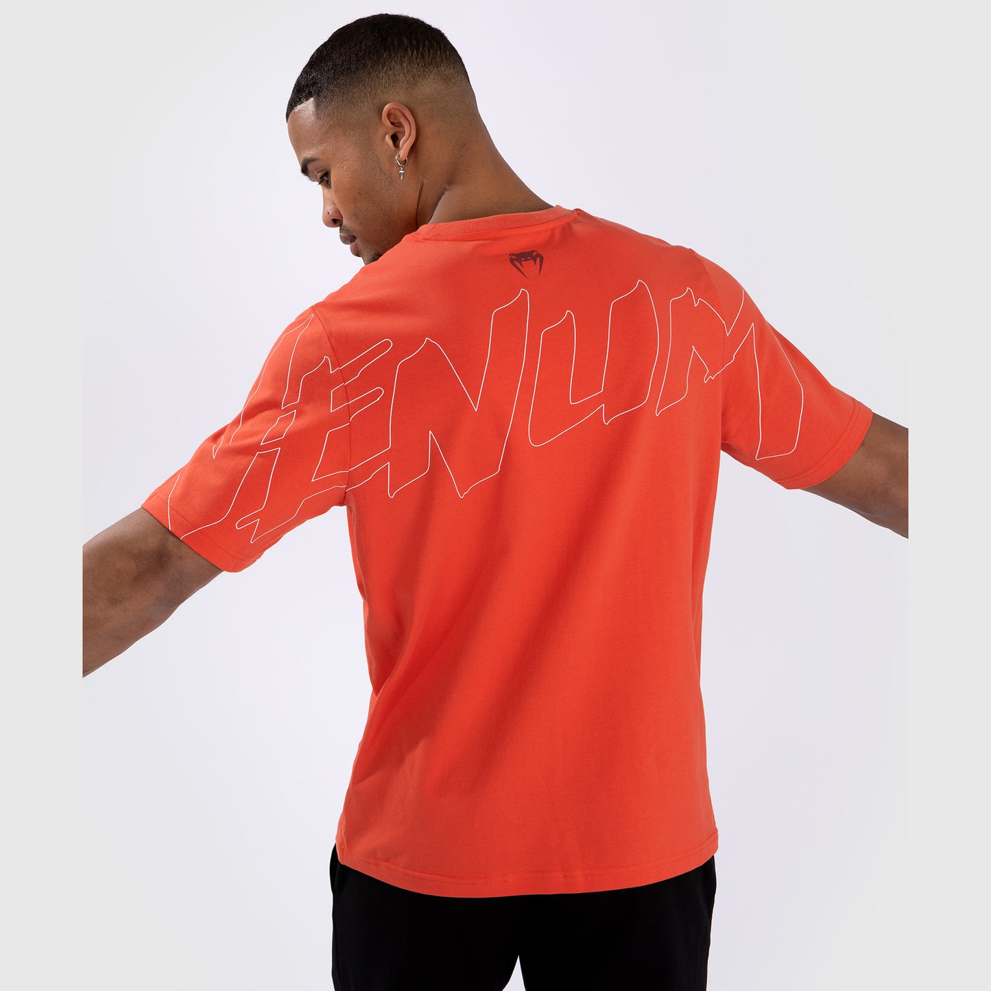 Venum Snake Print Maglietta - Arancione fluo