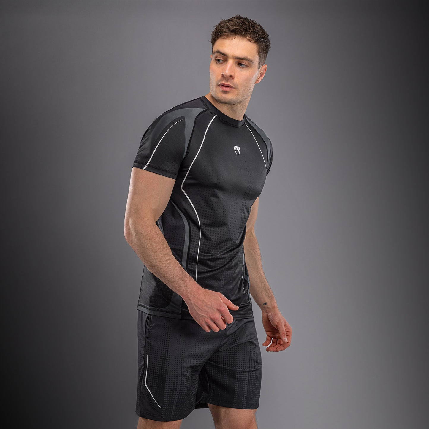 Venum Stealth Maglietta Dry Tech – Nero/Bianco
