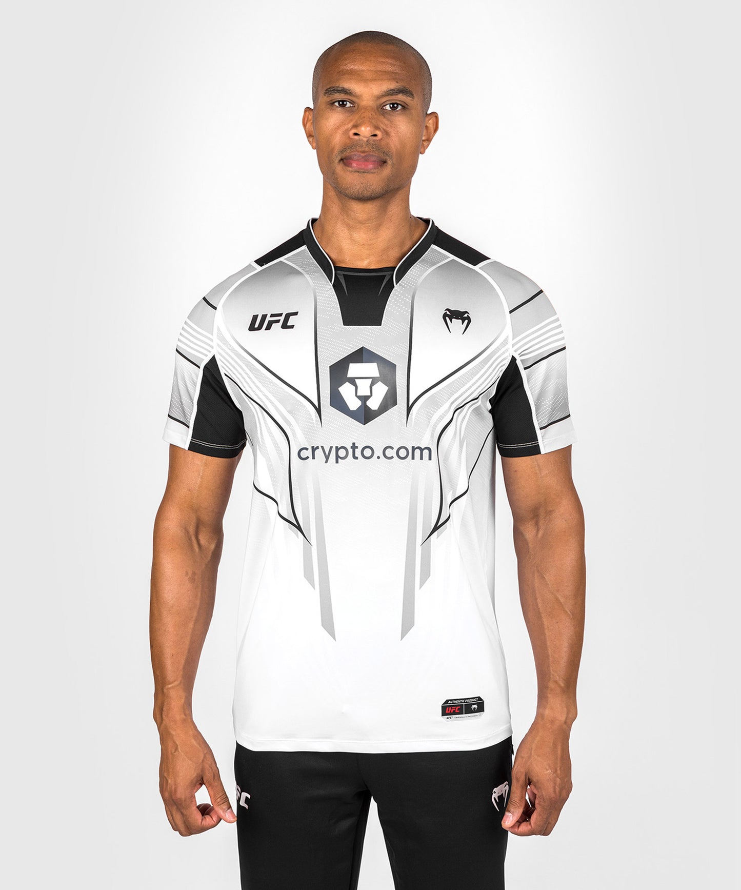Maglia UFC Venum personalizzata Authentic Fight Night 2.0 Uomo - Bianco