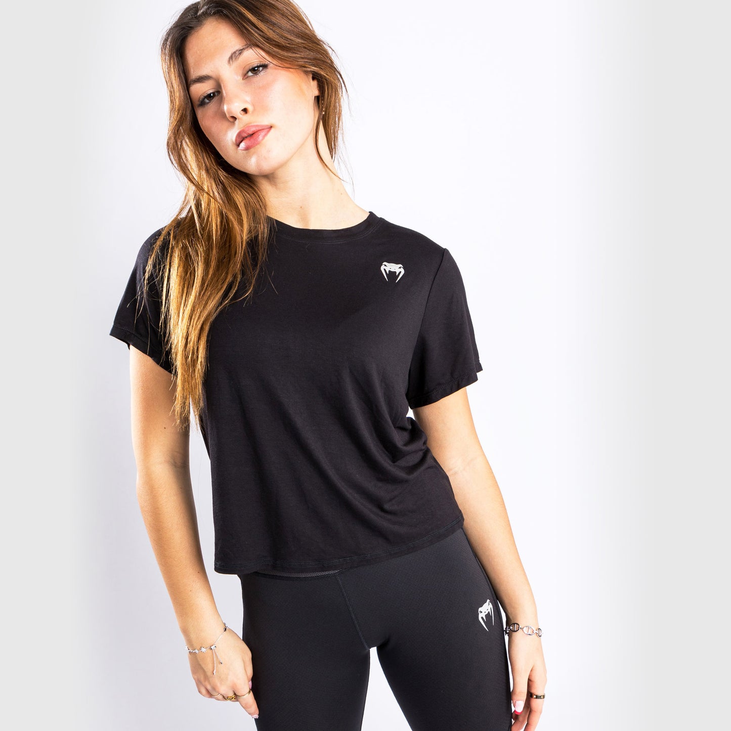 T-Shirt Venum Glow - Da donna - Nero