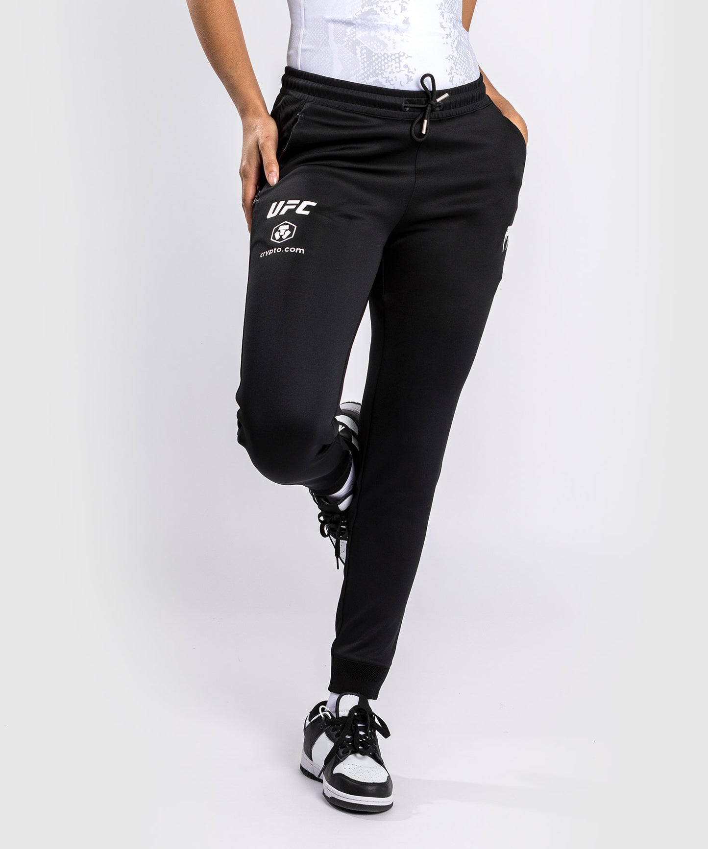UFC Adrenaline by Venum Authentic Fight Night Pantalone Walkout da Donna - Nero