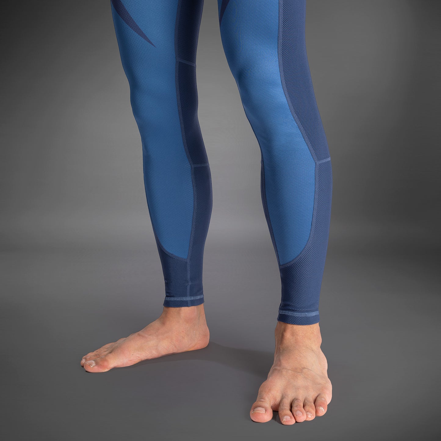 Venum Attack Pantaloni a Compressione da Uomo - Blu Navy