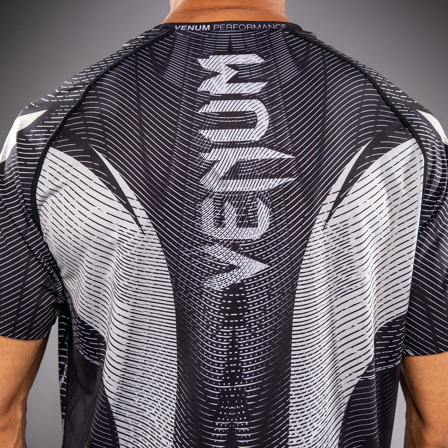 Venum Galactic 3.0 Maglietta Dry Tech - Bianco Sporco/Nero