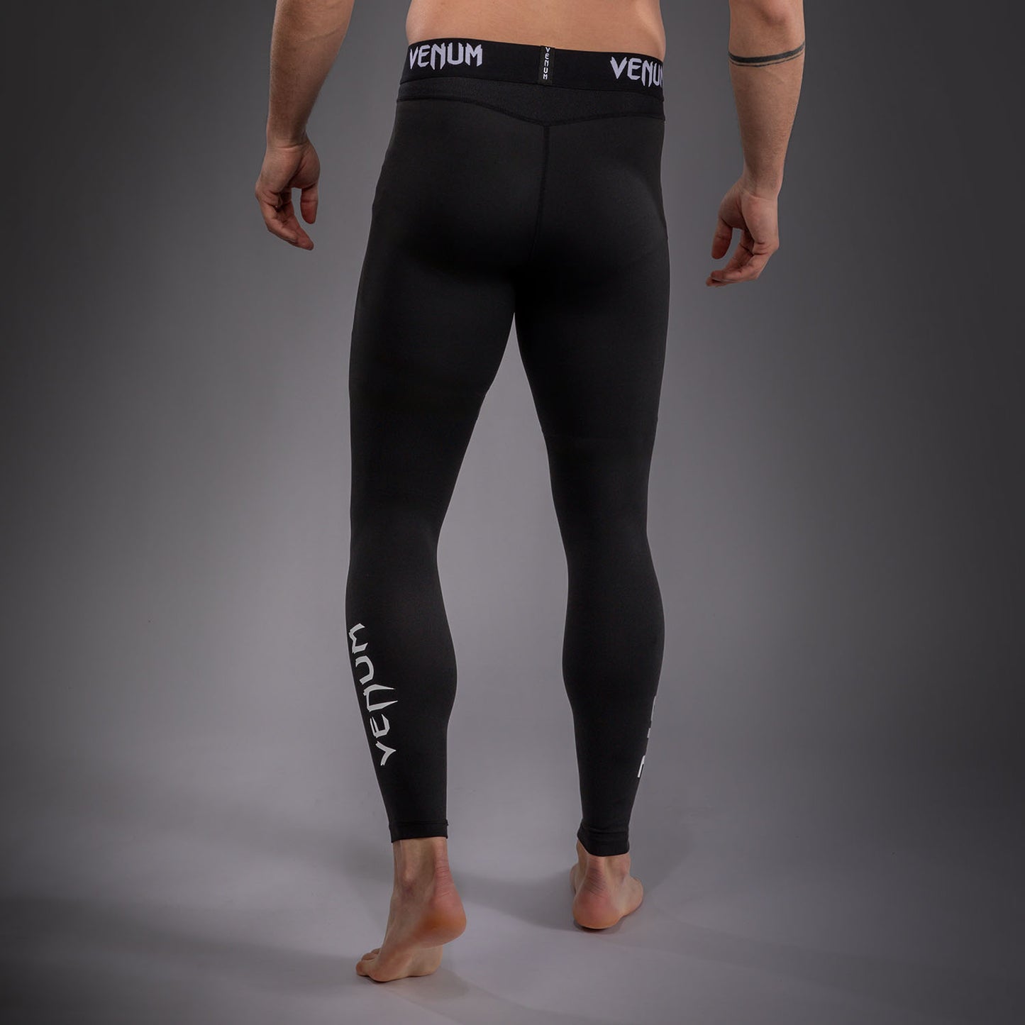 Venum UFC Unity by Venum Authentic Fight Week Pantaloni a Compressione Tecnici da Uomo - Nero