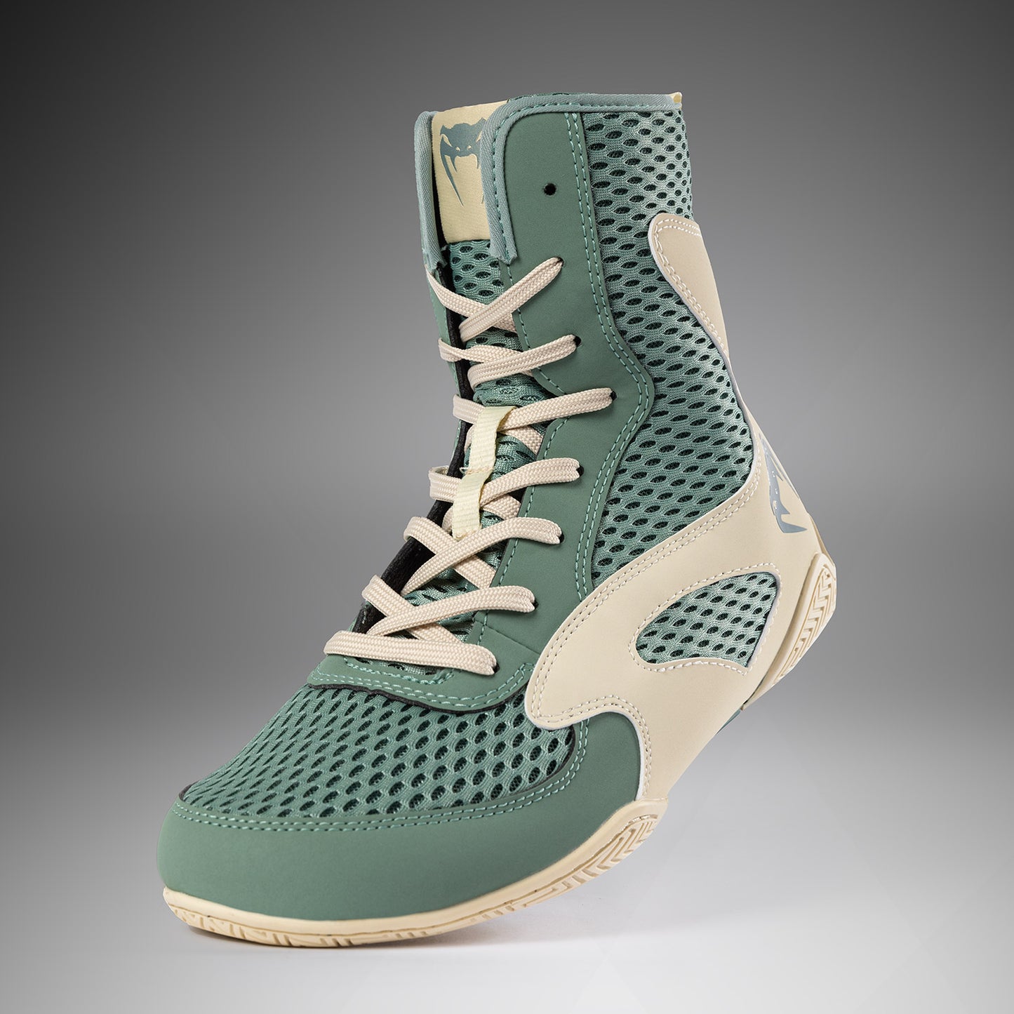 Venum Contender Scarpe da Boxe - Verde Acqua/Avorio