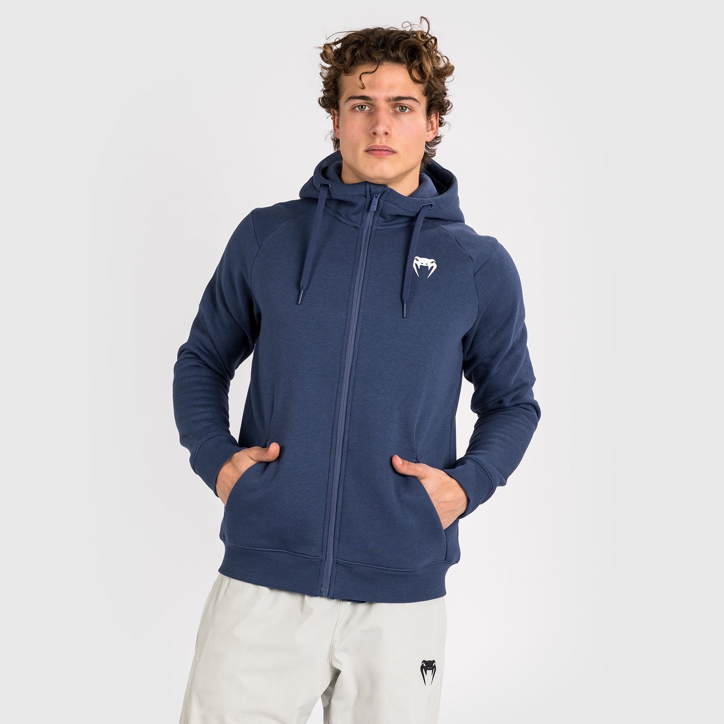 Venum Strikeland Felpa con cappuccio e zip intera - Blu navy