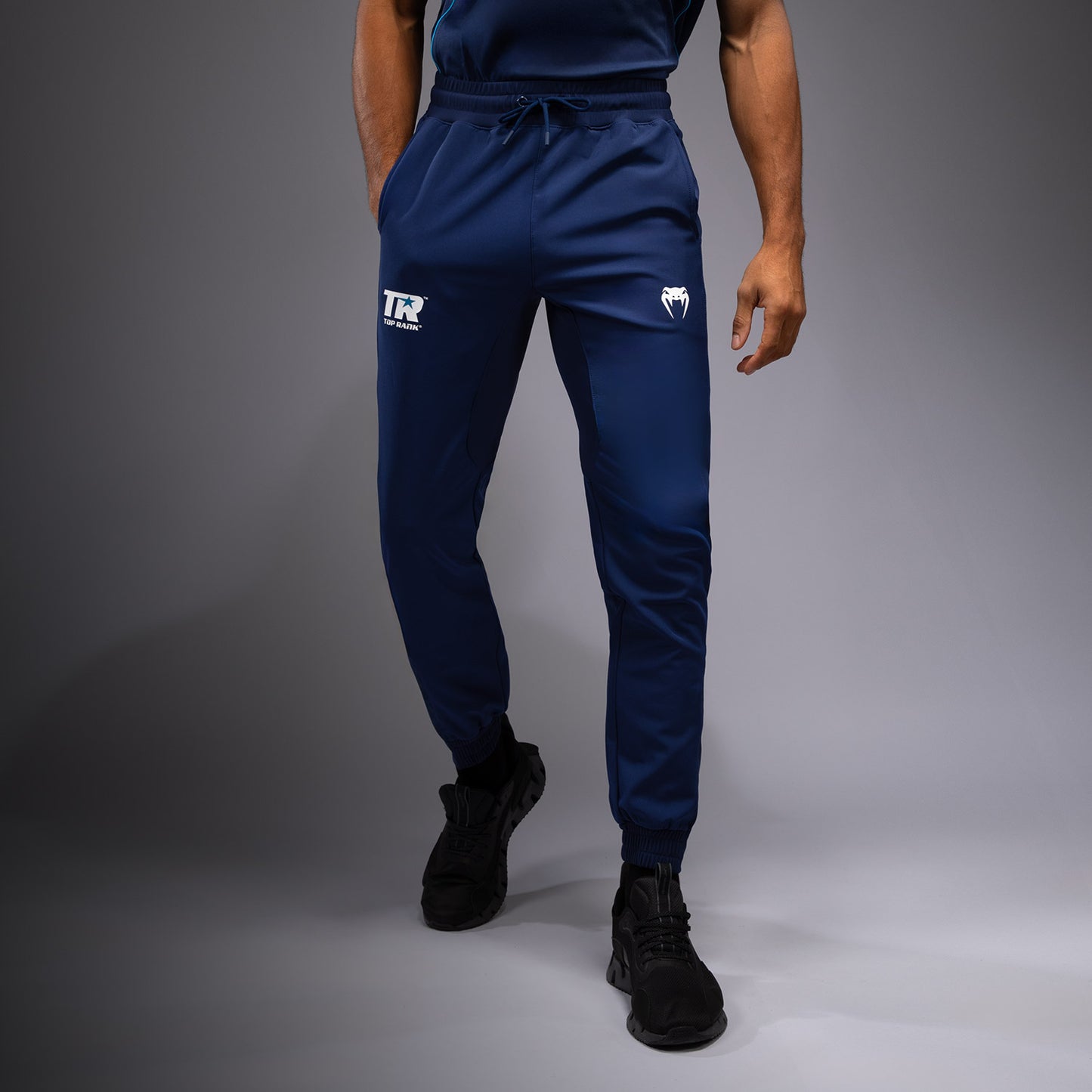 Venum x Top Rank Original Joggers Performance da Uomo - Blu Navy