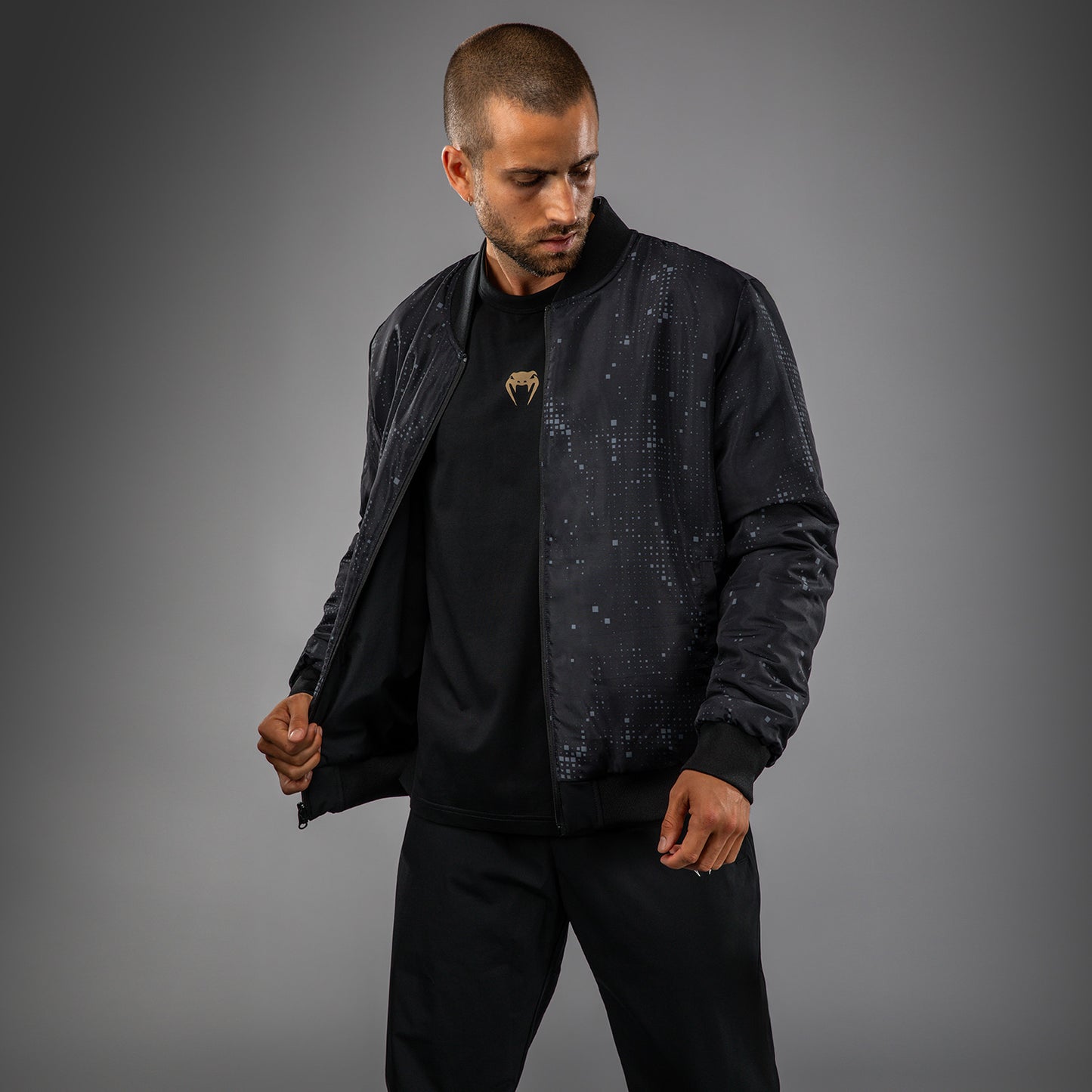 Venum Eclipse Giacca Bomber – Nero/Avorio