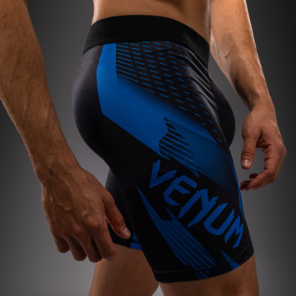 Venum No-Gi 6.0 Pantaloncini a Compressione - Nero/Blu
