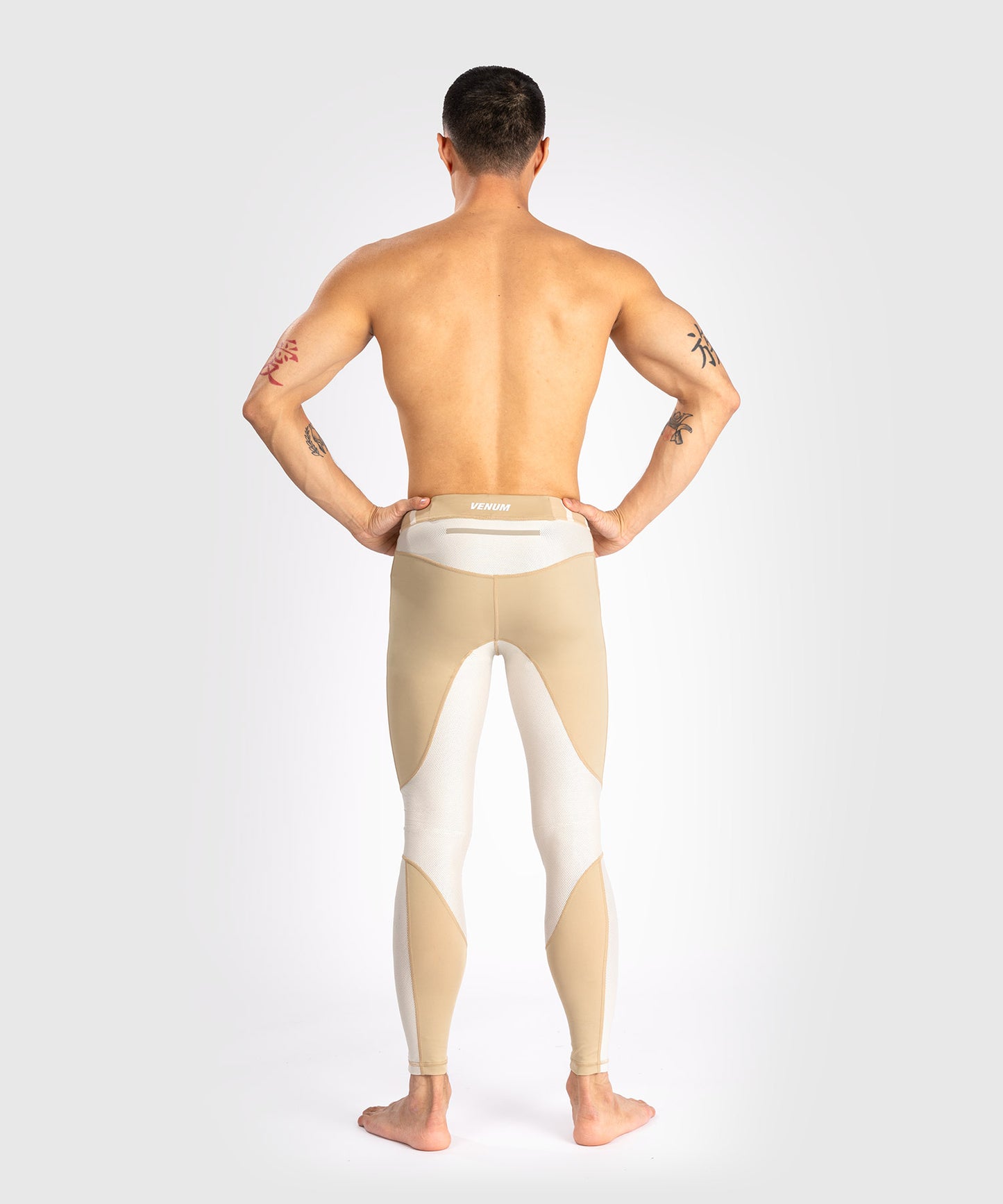 Venum Tempest Pantaloni A Compressione da Uomo - Beige/Sabbia