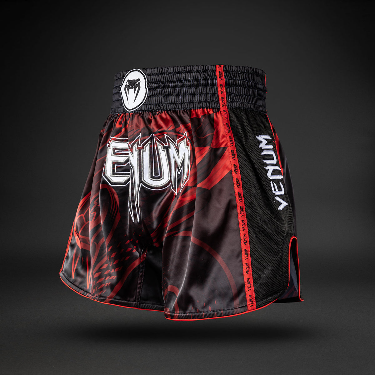 Venum Crimson Viper 2.0 Pantaloncini da Muay Thai - Nero/Rosso