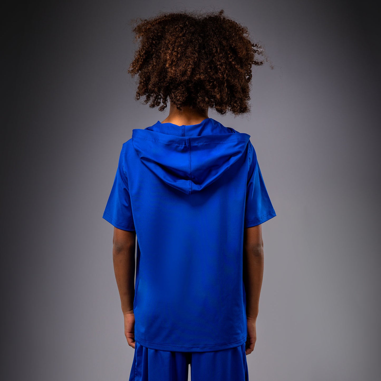 Venum Elite Felpa Dry-Tech a Maniche Corte per Bambini - Blu Reale