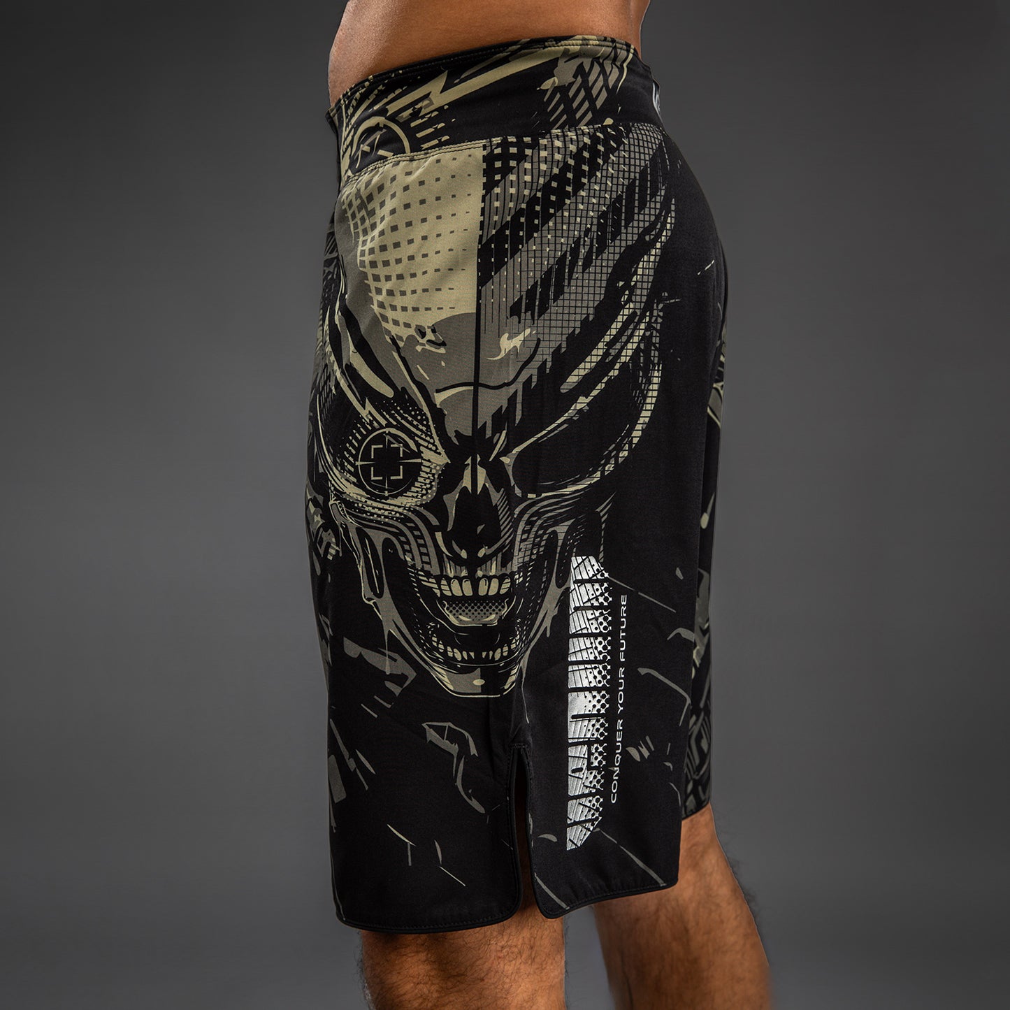 Venum Invader Pantaloni da Combattimento - Nero/Sabbia