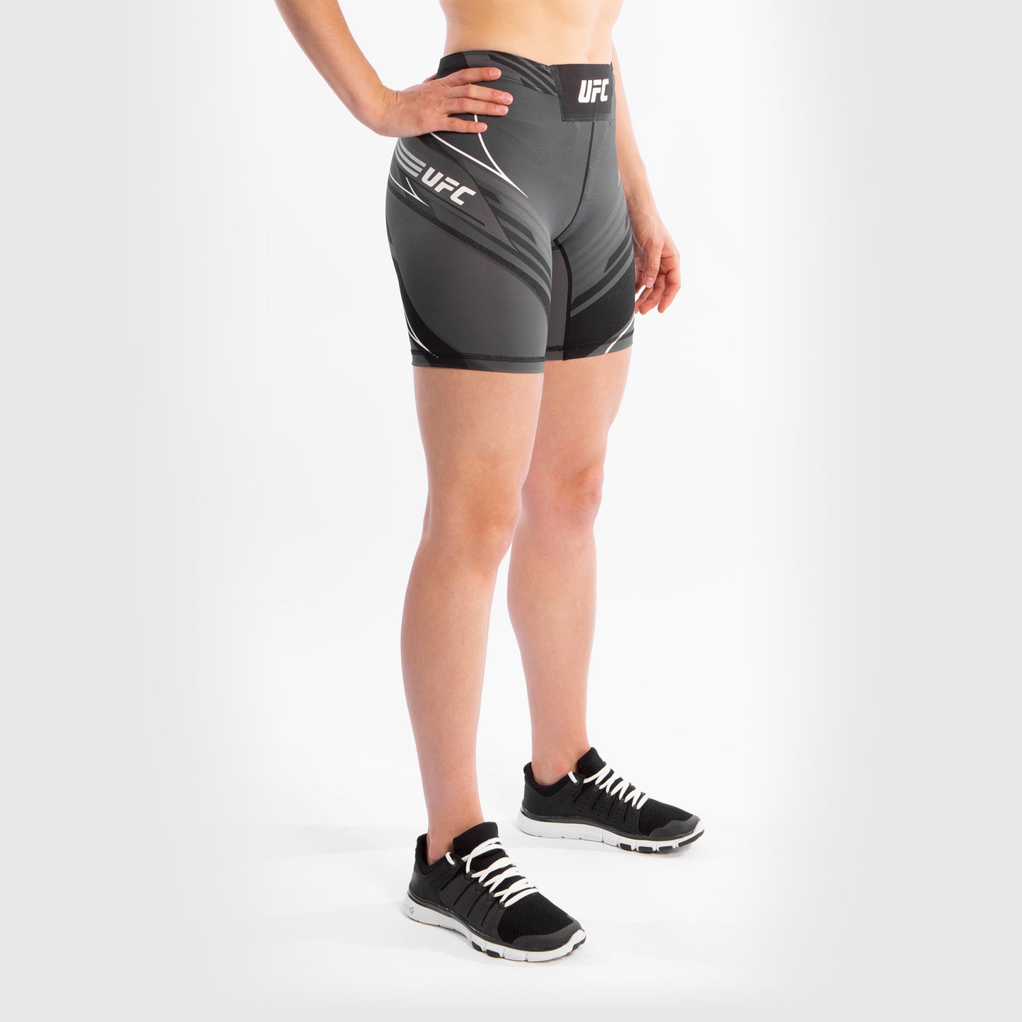 Pantaloncini da Vale Tudo Donna UFC Venum Authentic Fight Night - Vestibilità Lunga - Nero