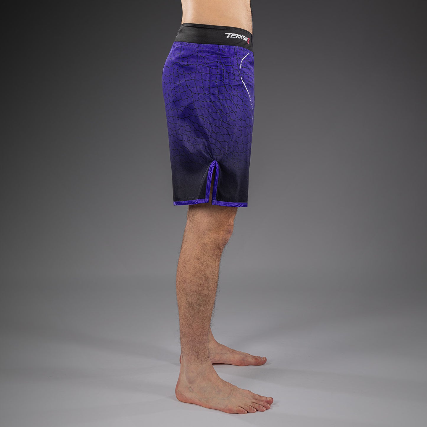 Venum x TEKKEN 8 Pantaloncini da Combattimento - Kazuya - Nero/Viola