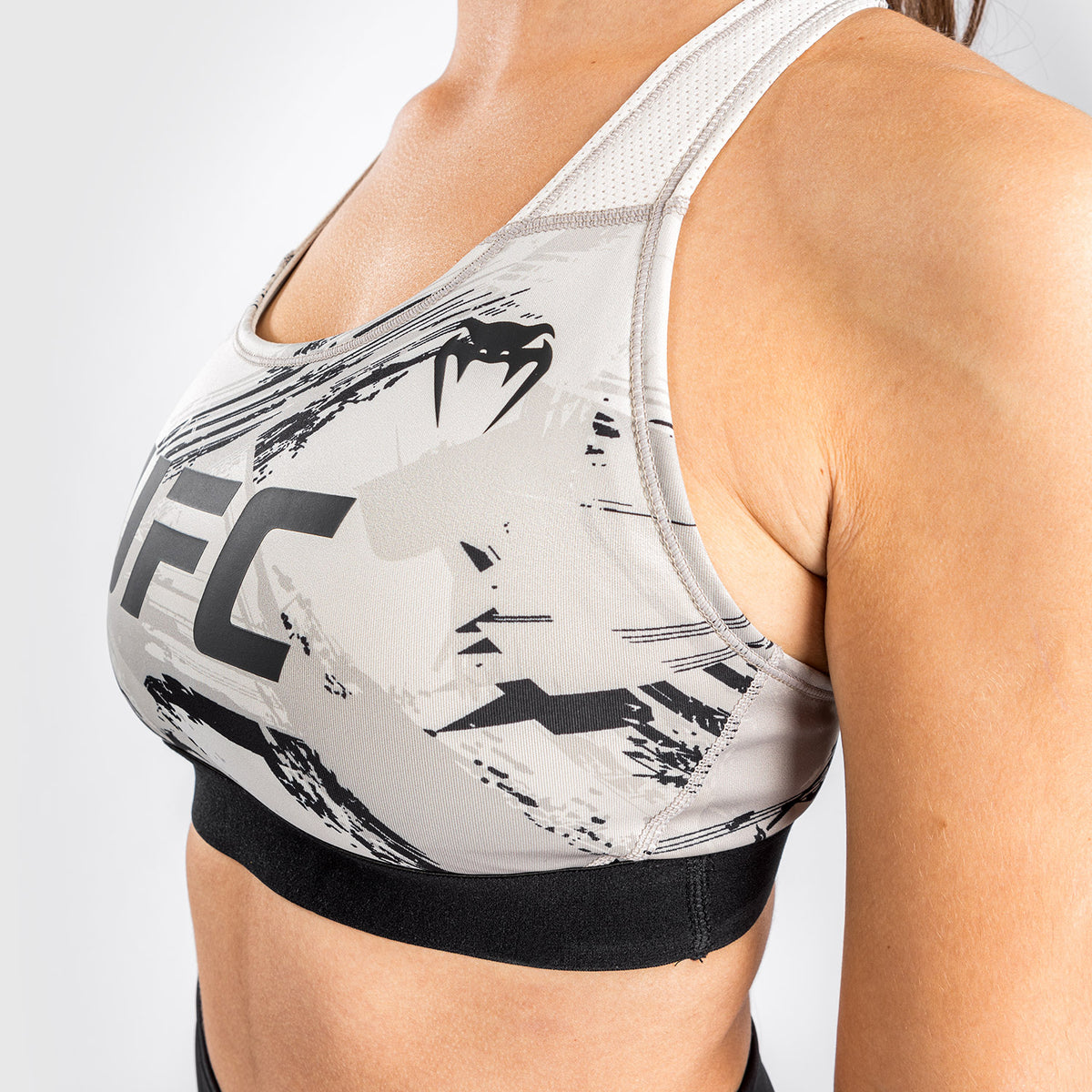 Venum UFC Authentic Fight Week 2.0 Reggiseno Sportivo da Donna - Sabbia/Nero