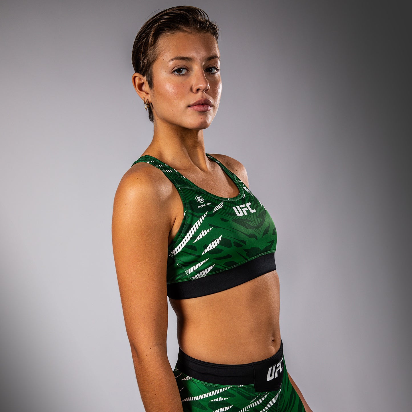 UFC Fusion by Venum Authentic Fight Night Reggiseno Sportivo per Donna - Verde