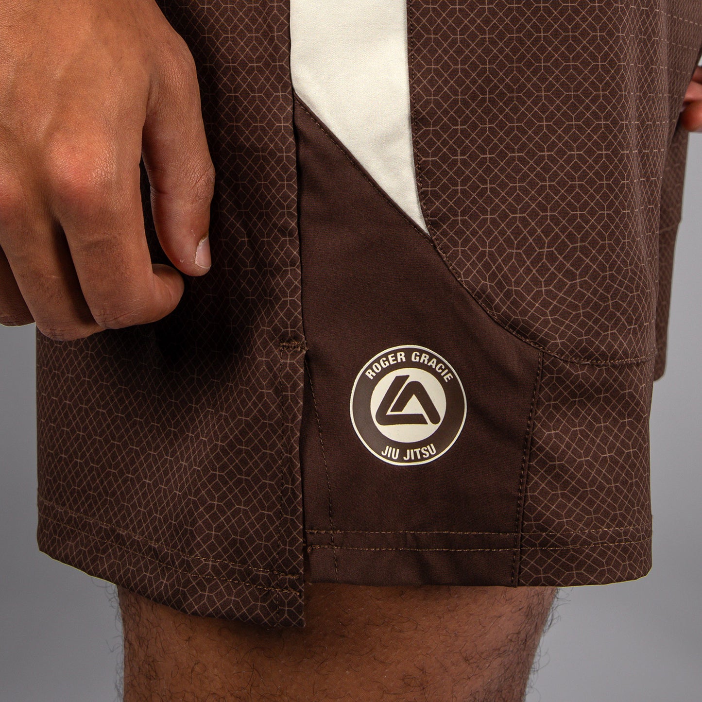 Venum x Roger Gracie Academy Pantaloncini da Combattimento - Marrone Scuro