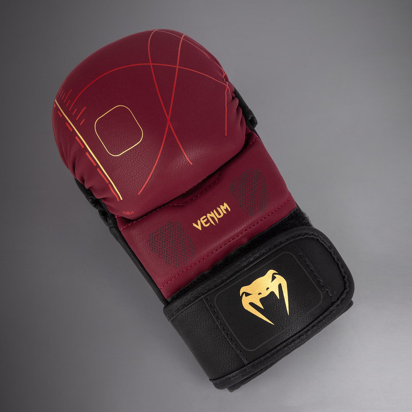 Venum Tactical XT Guanti da sparring - Nero/Bordeaux/Oro