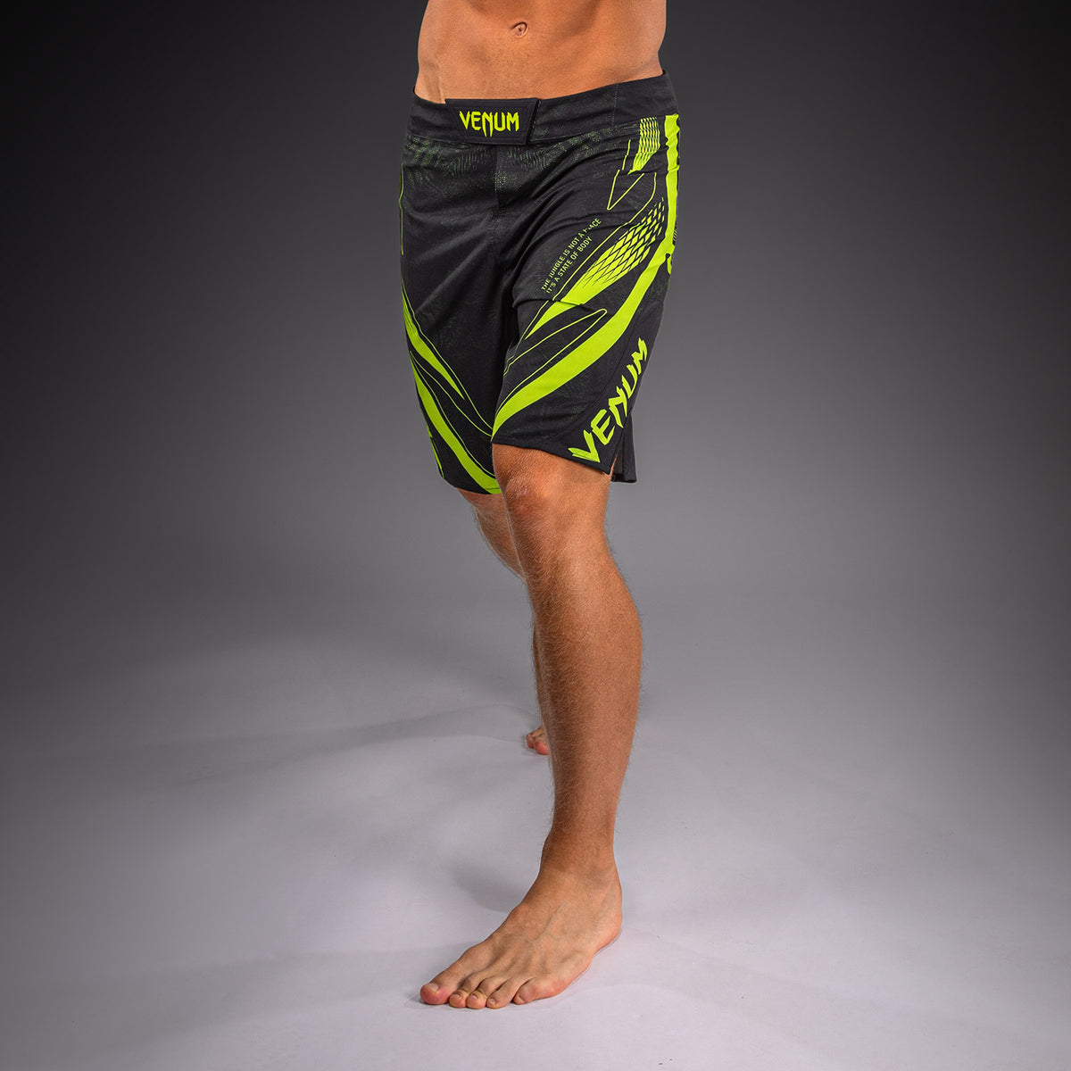 Venum Amazonia Reborn Pantaloncini da MMA - Nero/Verde