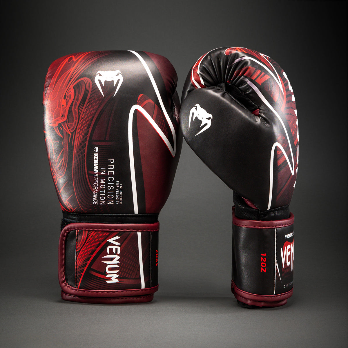 Venum Crimson Viper 2.0 Impact Guantoni da boxe - Nero/Rosso
