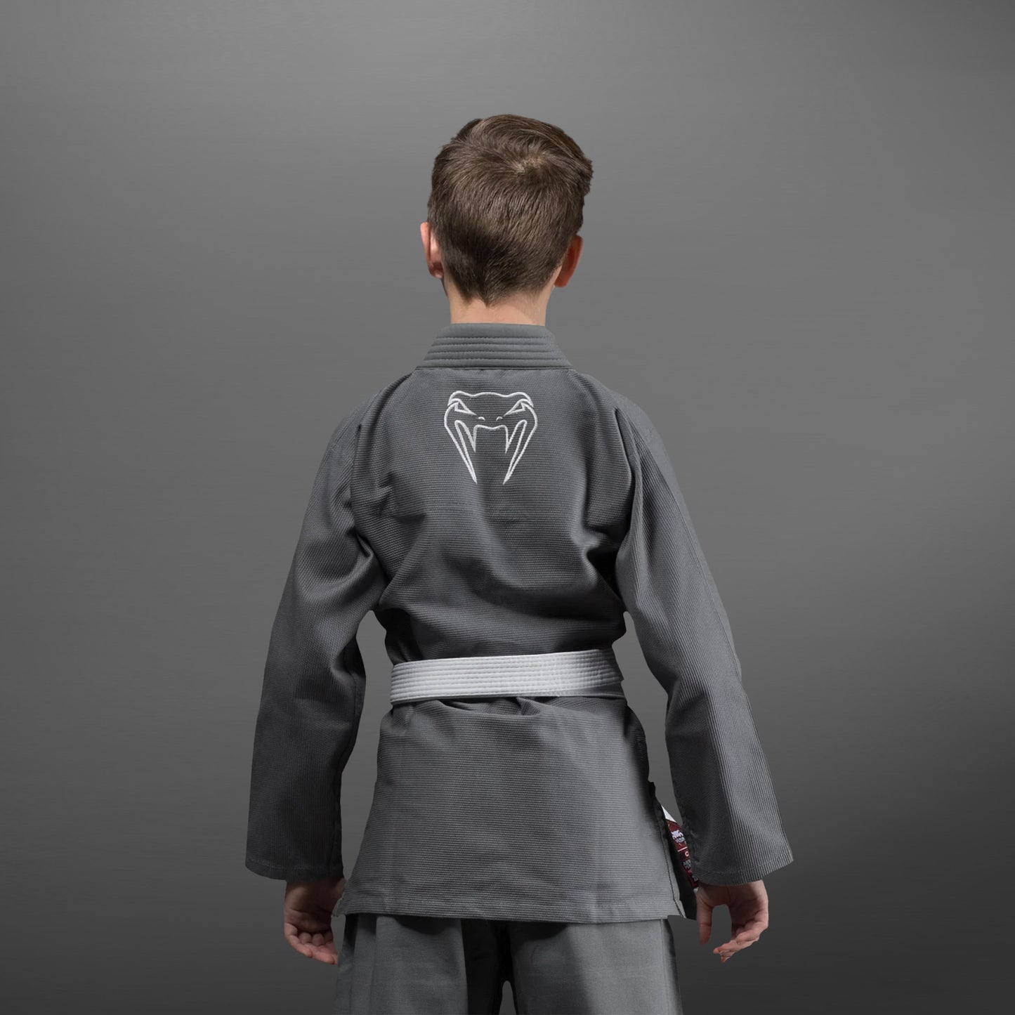 Venum Contender Kids Gi da BJJ (Completo di cintura bianca) - Grigio