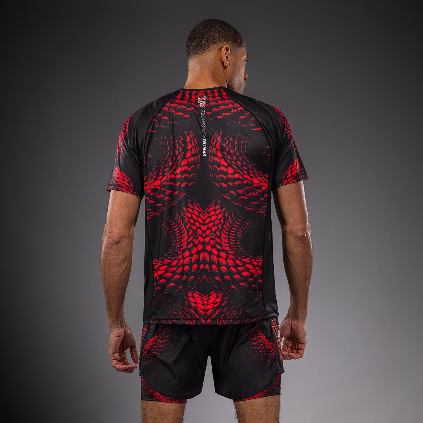 Venum Matupa Maglietta Dry Tech - Nero/Rosso/Argento
