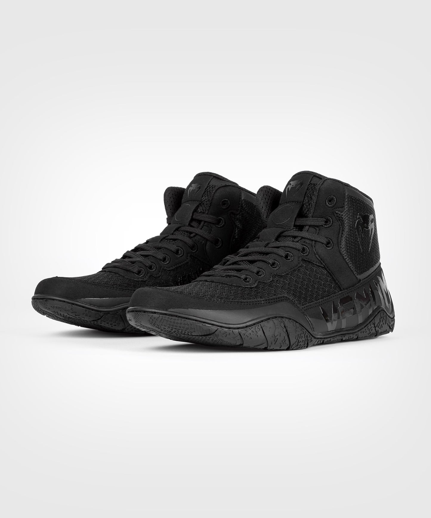 Venum Elite Scarpe da wrestling - Nero/Nero