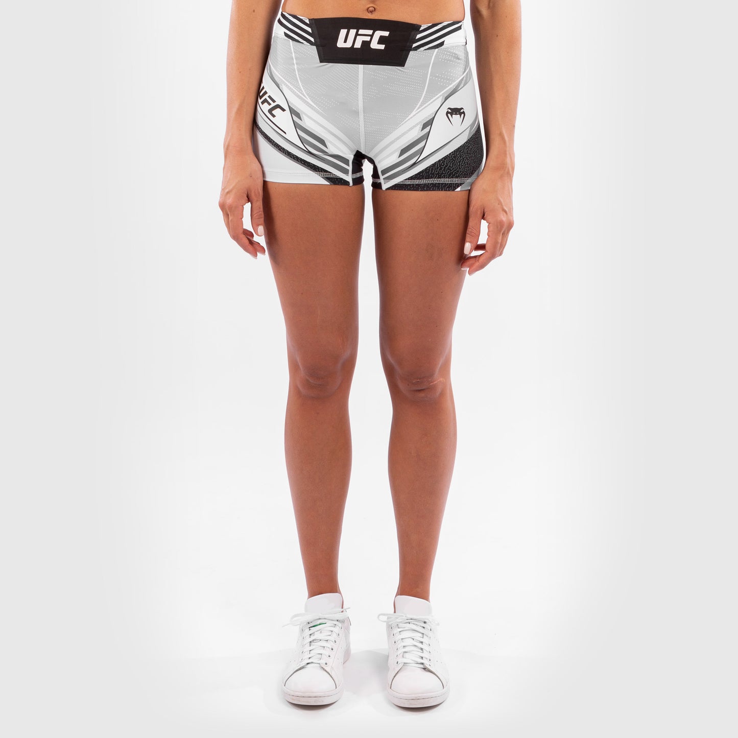 Pantaloncini da Vale Tudo Donna UFC Venum Authentic Fight Night - Vestibilità Corta - Bianco