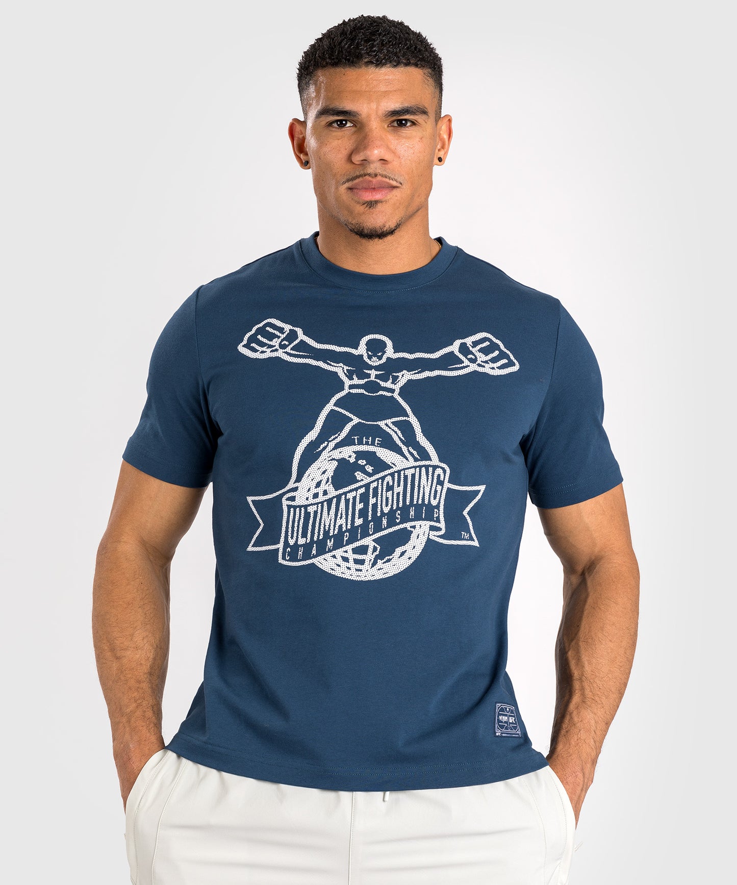 UFC by Venum Ulti-Man Maglietta - Blu navy/bianco