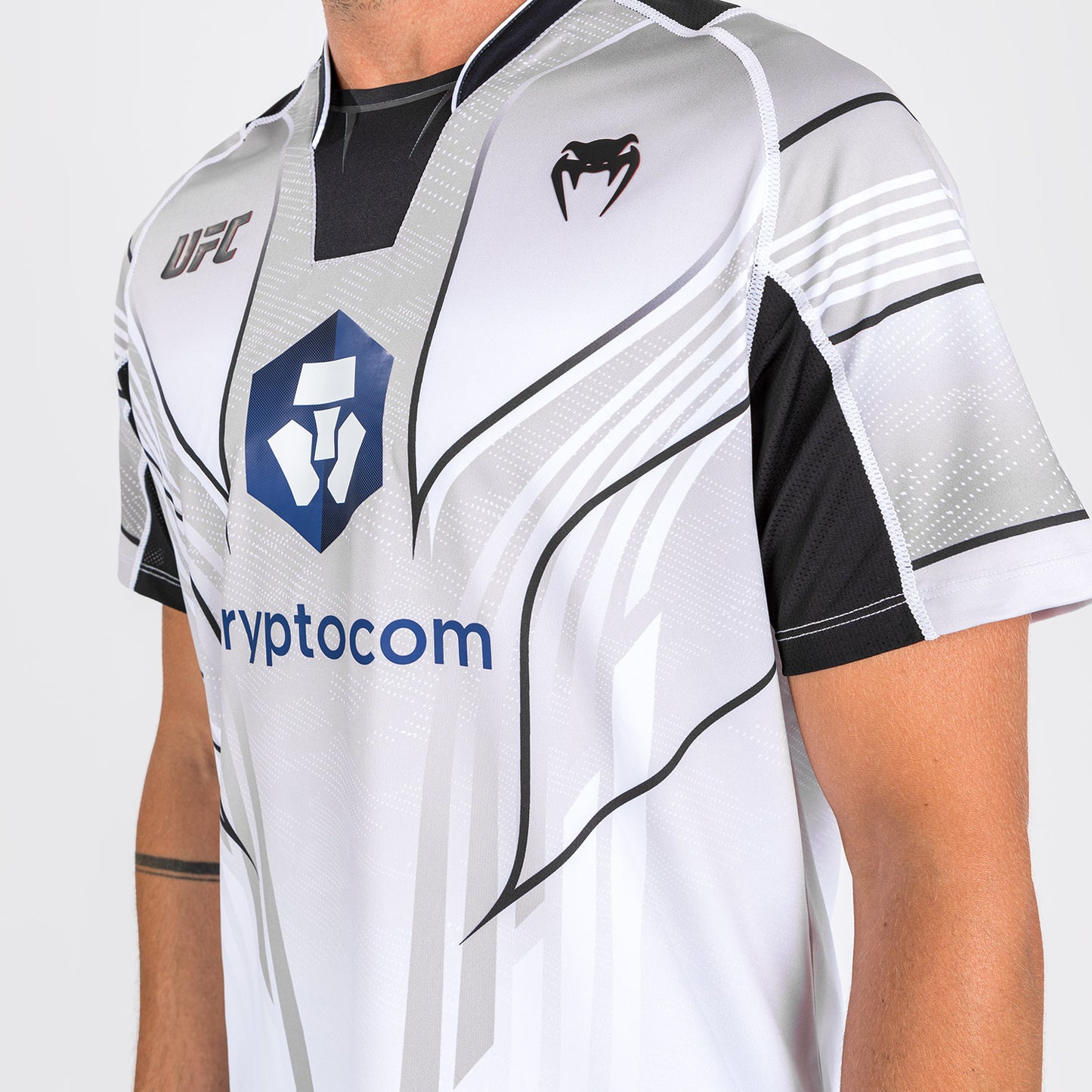 Maglia UFC Venum Authentic Fight Night 2.0 Uomo - Bianco