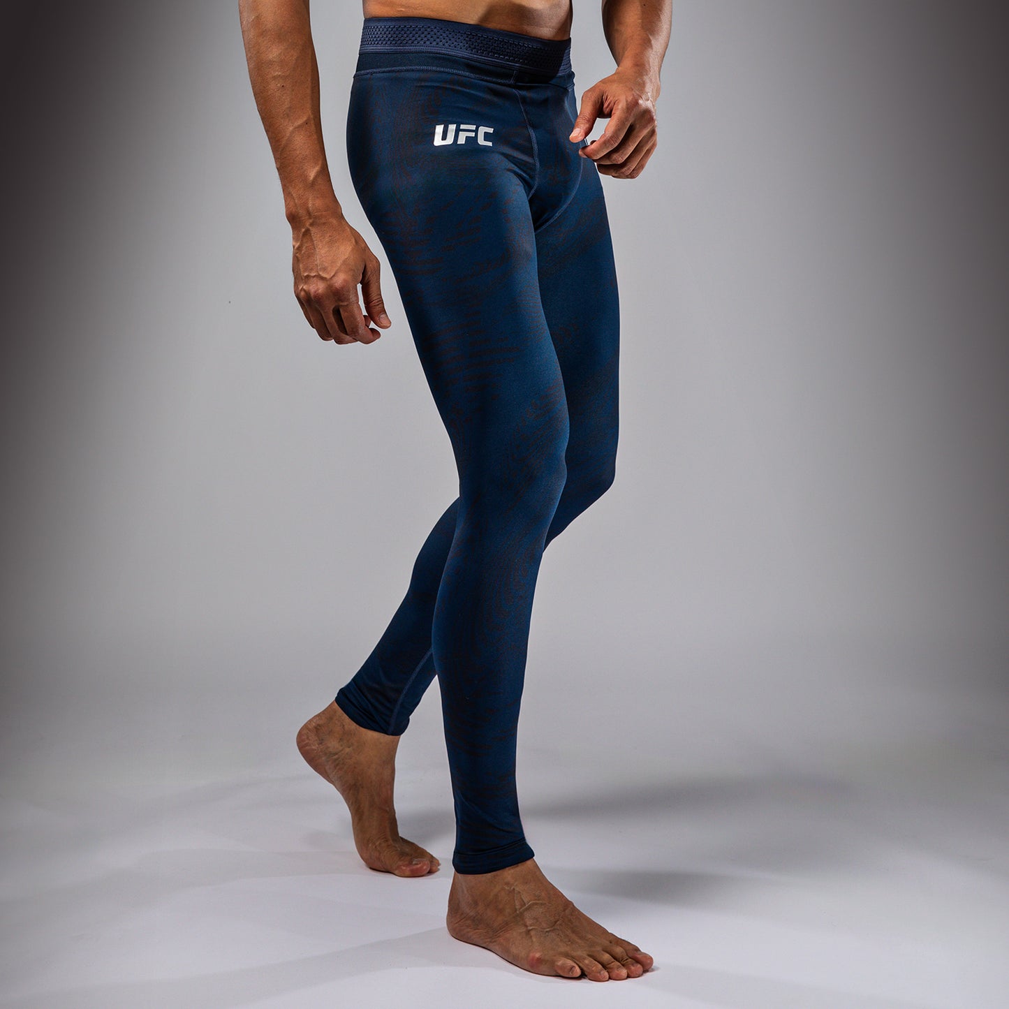 UFC Fusion by Venum Fight Week Pantaloni a compressione - Blu oceanico