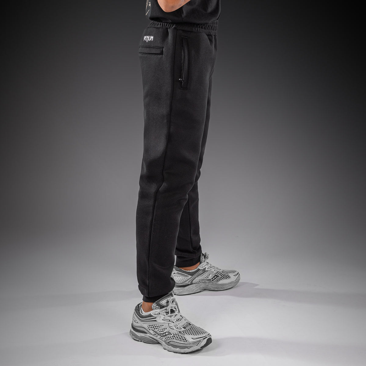 Venum Attack Fleece & Weave Pantaloni jogger per bambini - Nero