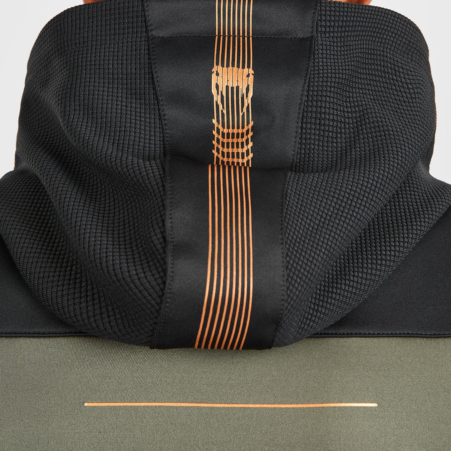 UFC Adrenaline by Venum Fight Week Felpa con cappuccio e zip da Uomo - Khaki/Bronzo
