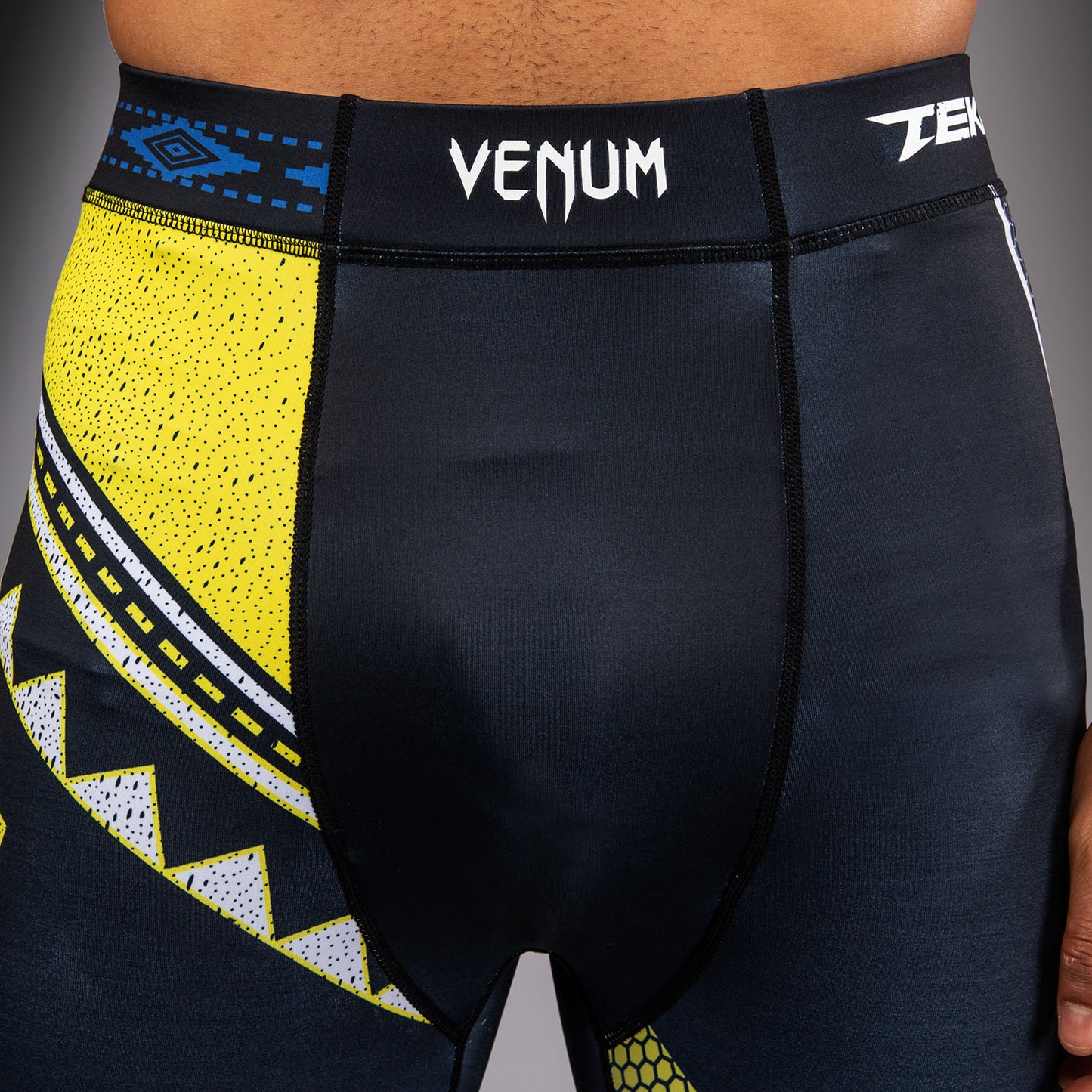 Venum x TEKKEN 8 Spats - King - Nero/Giallo