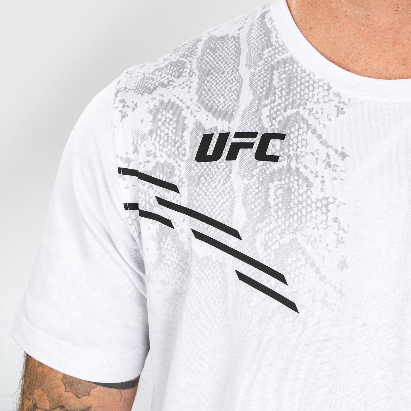 UFC Adrenaline by Venum Replica Maglietta a maniche corte da Uomo - Bianco