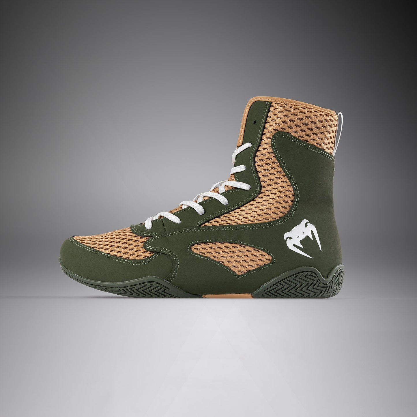 Venum Contender Scarpe da Boxe - Verde Militare/Sabbia