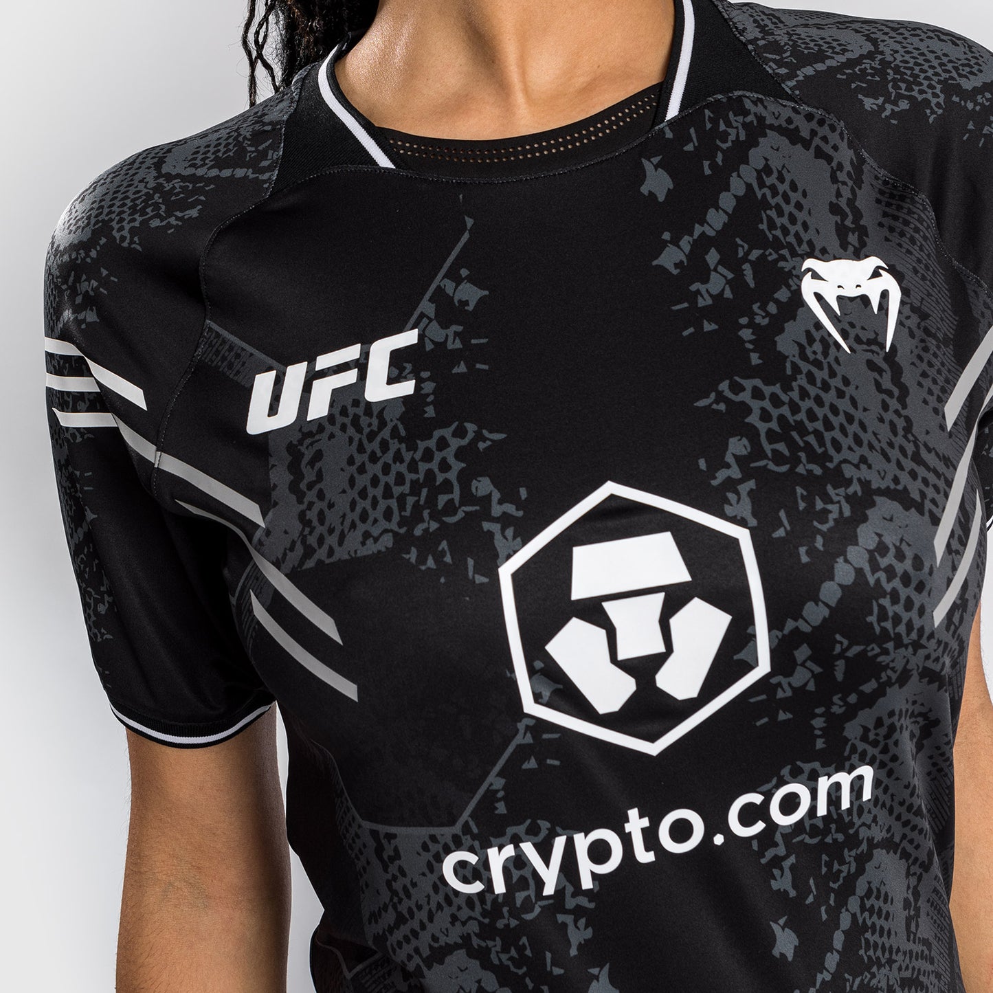 UFC Adrenaline by Venum Authentic Fight Night Maglia Walkout da Donna - Nero