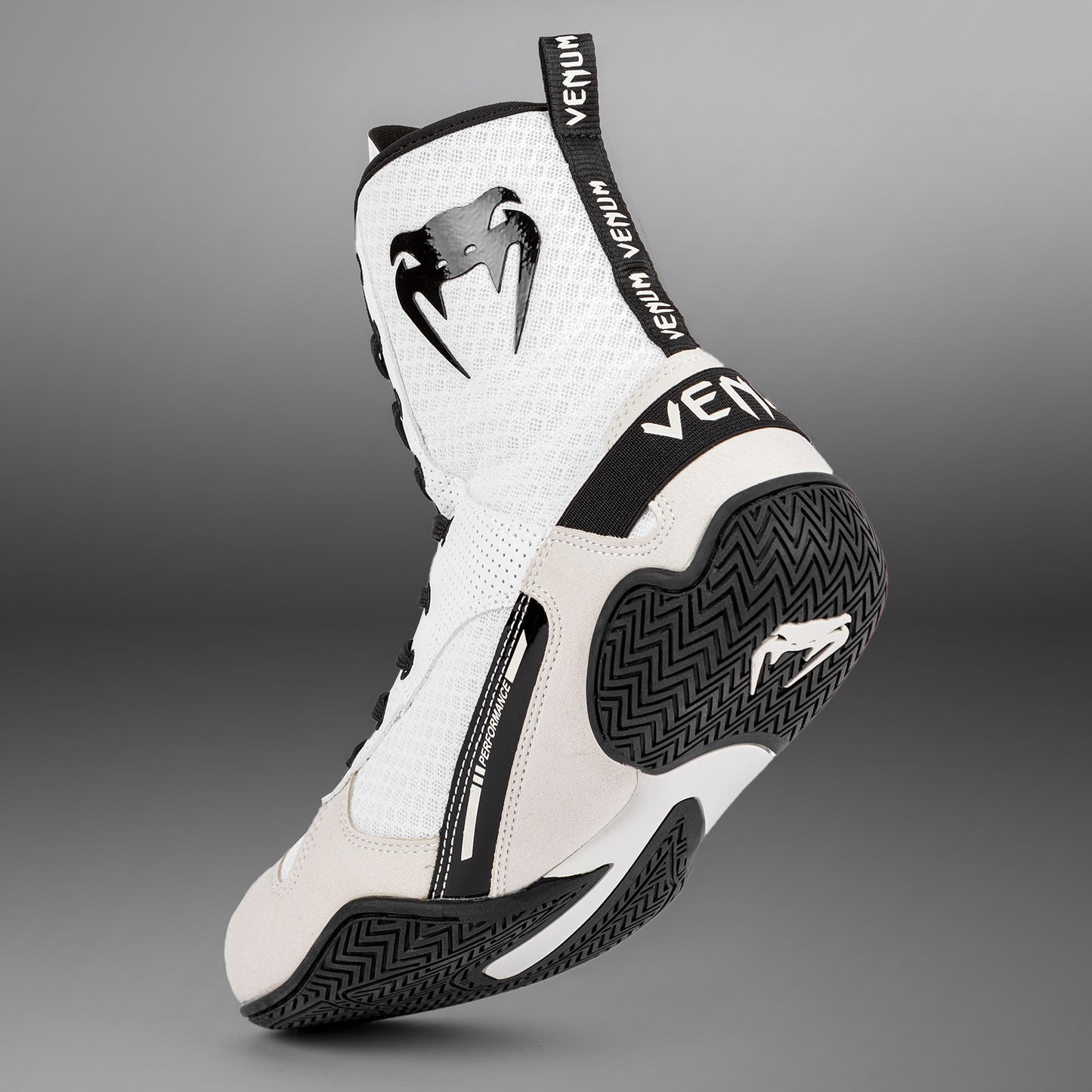 Venum Elite Scarpe da Boxe - Bianco/Nero